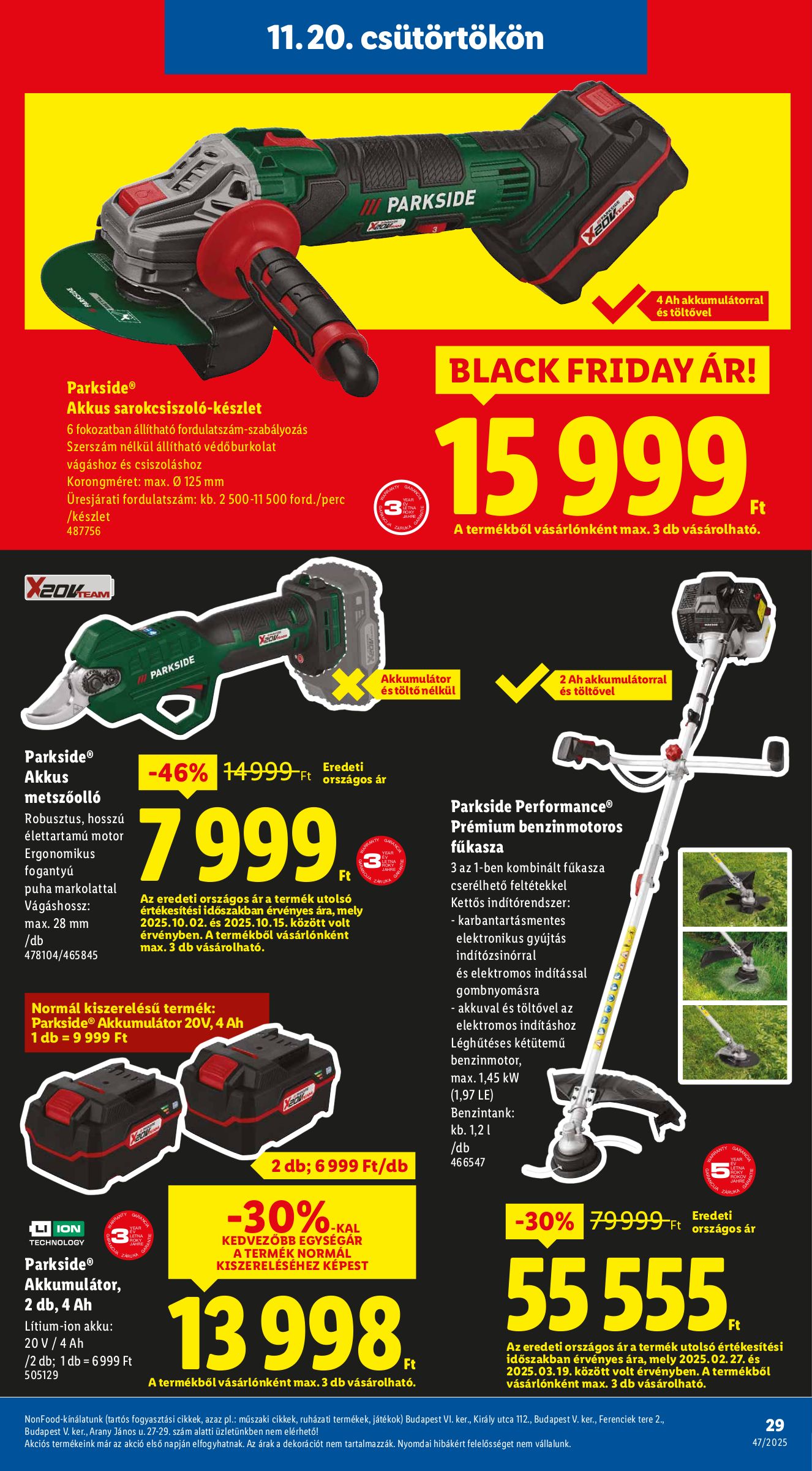 lidl - Lidl akciós újság, érvényes 11.20. - 11.26. - page: 29