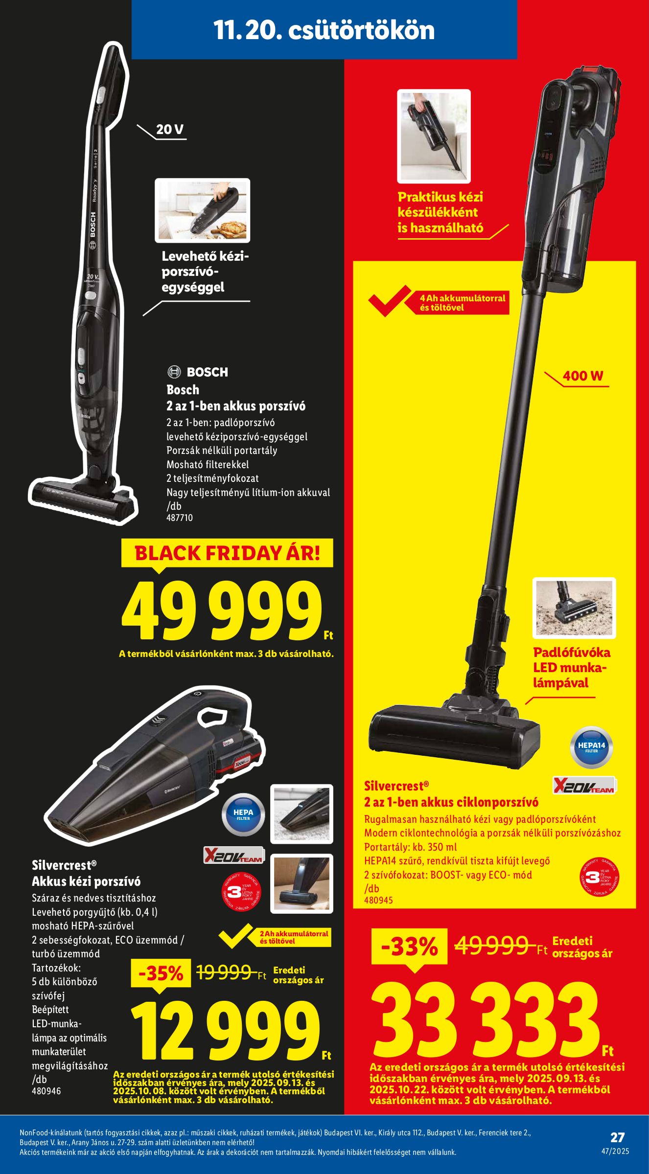 lidl - Lidl akciós újság, érvényes 11.20. - 11.26. - page: 27