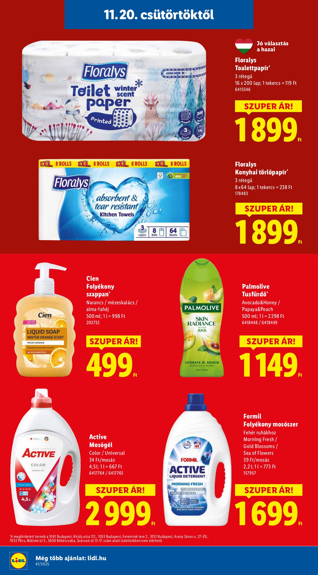 lidl - Lidl akciós újság, érvényes 11.20. - 11.26. - page: 16