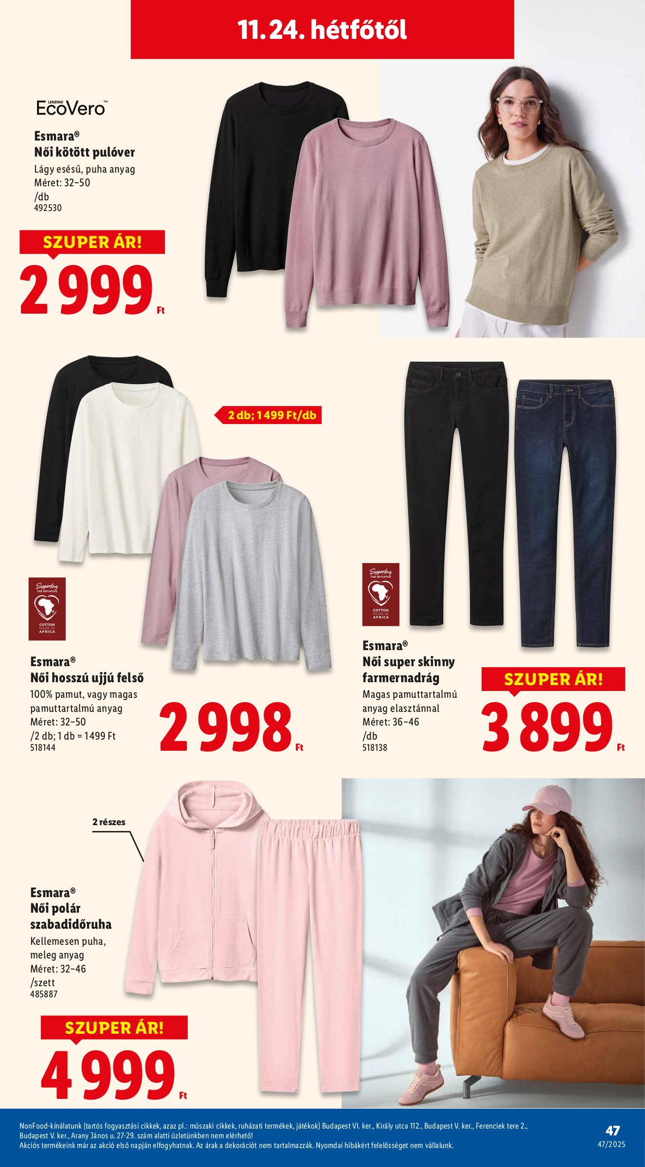 lidl - Lidl akciós újság, érvényes 11.20. - 11.26. - page: 47