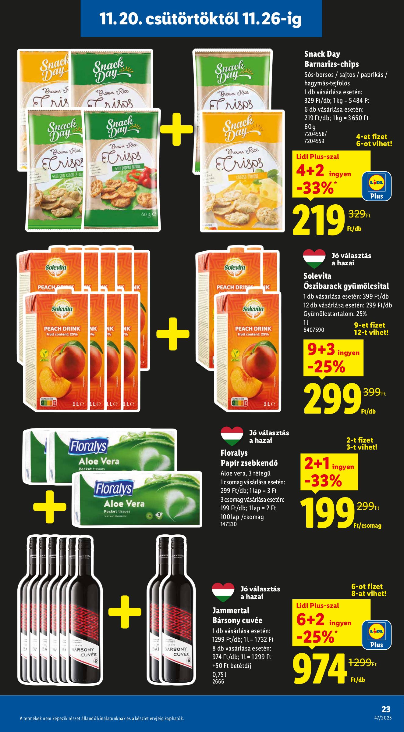 lidl - Lidl akciós újság, érvényes 11.20. - 11.26. - page: 23