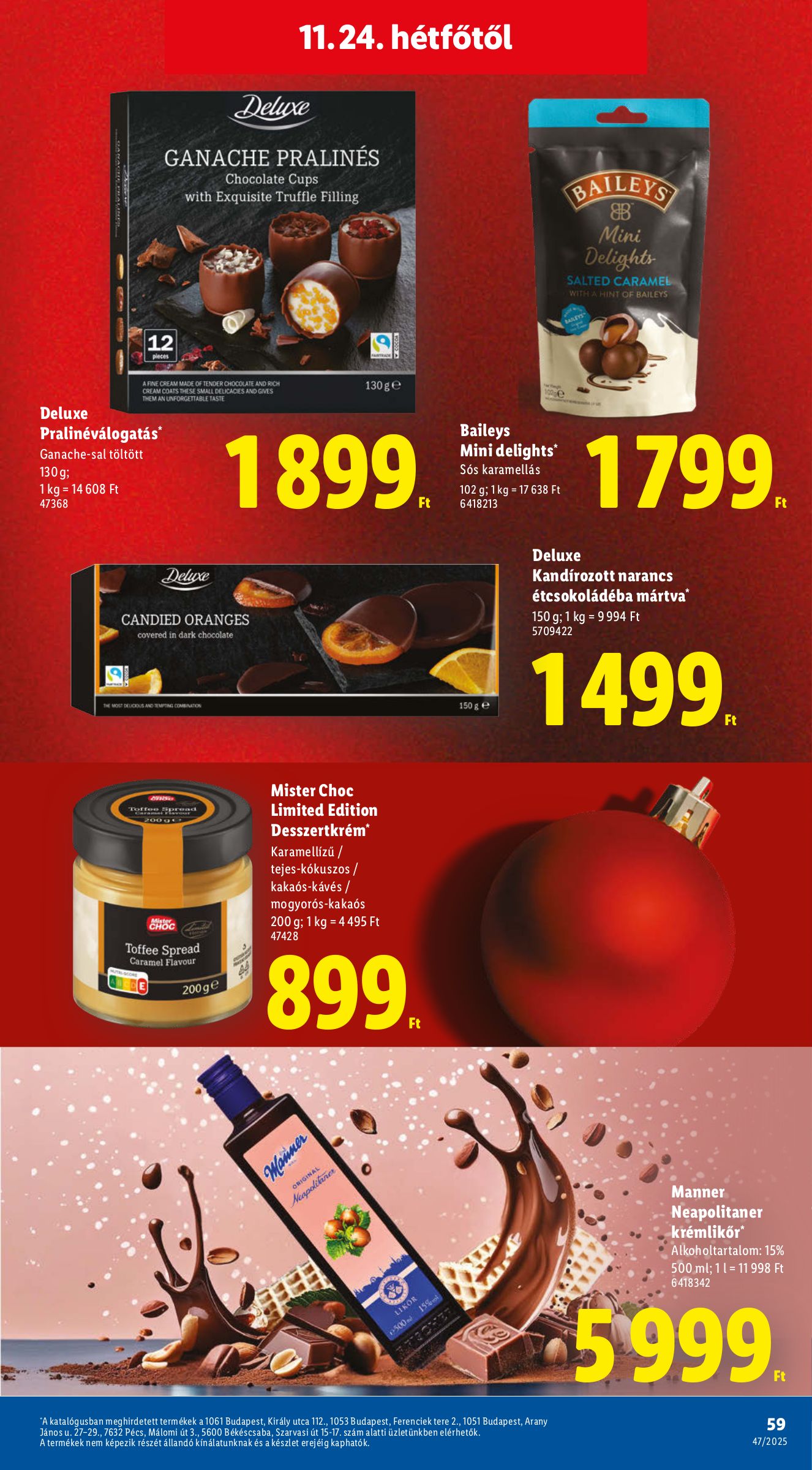 lidl - Lidl akciós újság, érvényes 11.20. - 11.26. - page: 59