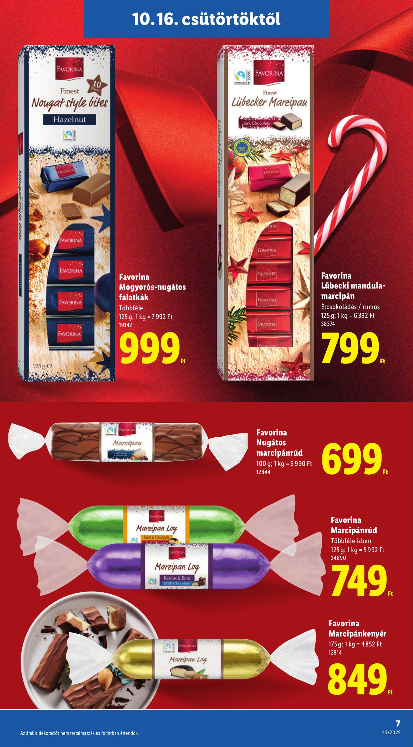 lidl - Lidl akciós újság, érvényes 10.19. - 12.14. - page: 7