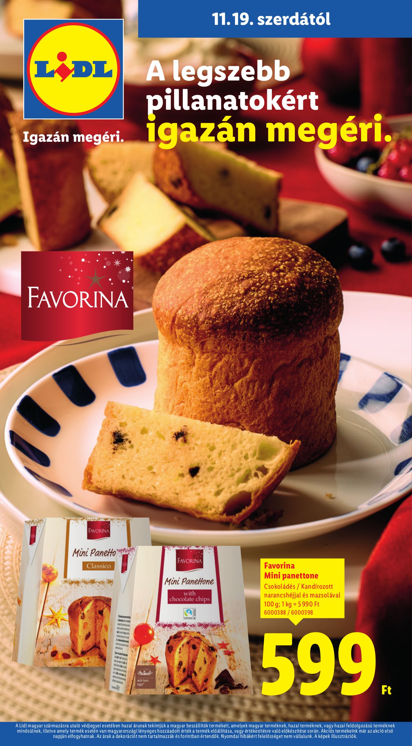 lidl - Lidl akciós újság, érvényes 10.19. - 12.14.