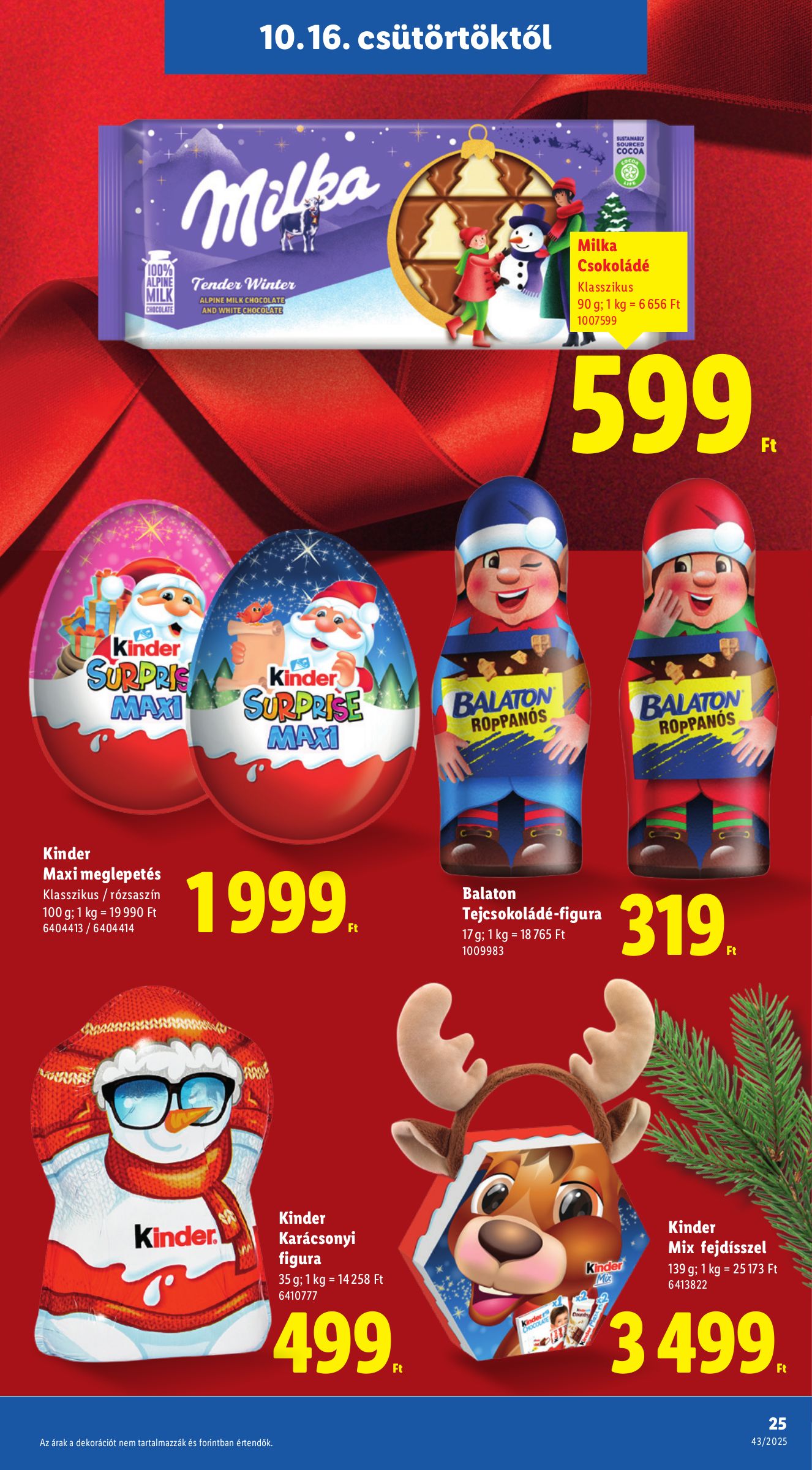 lidl - Lidl akciós újság, érvényes 10.19. - 12.14. - page: 25