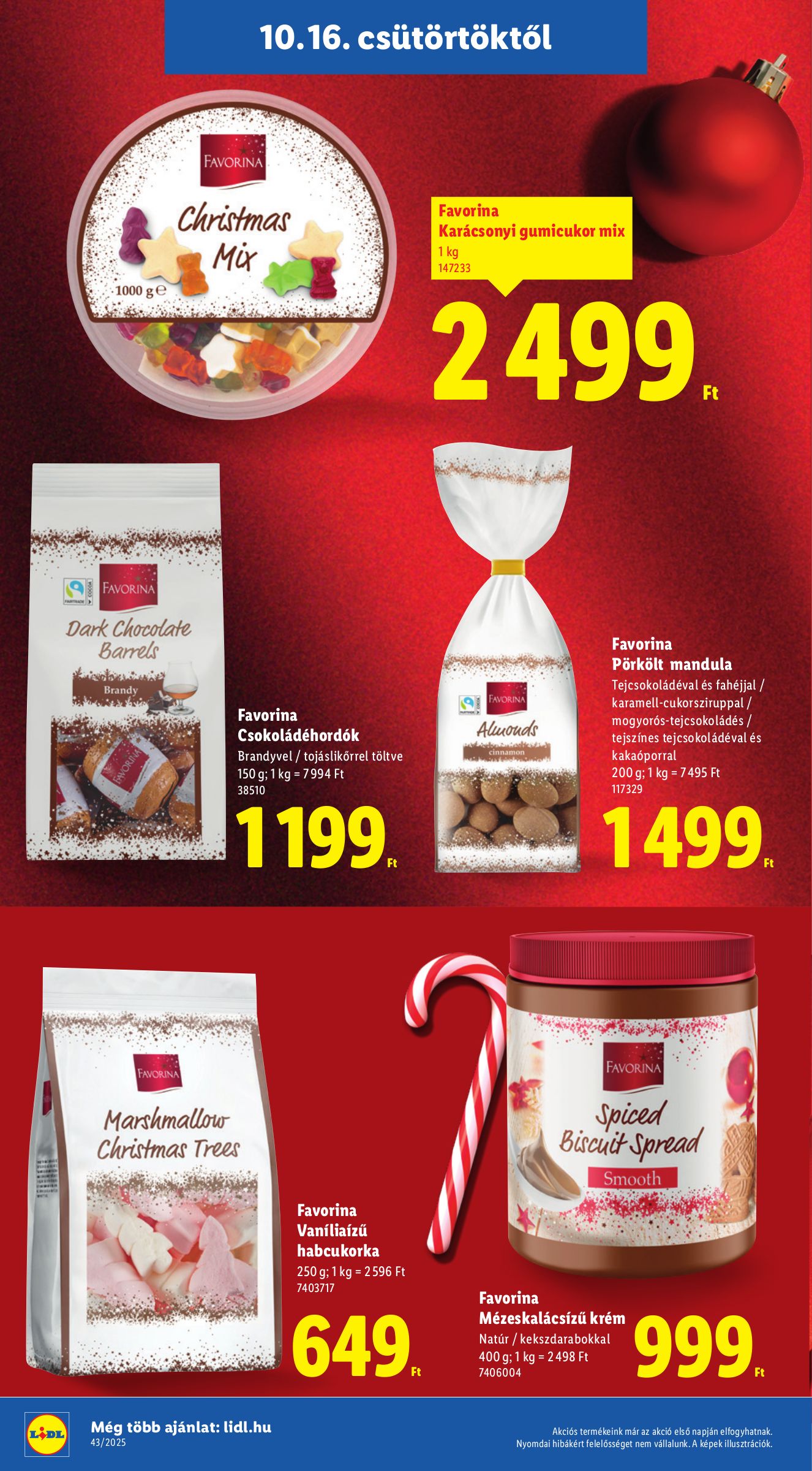 lidl - Lidl akciós újság, érvényes 10.19. - 12.14. - page: 10