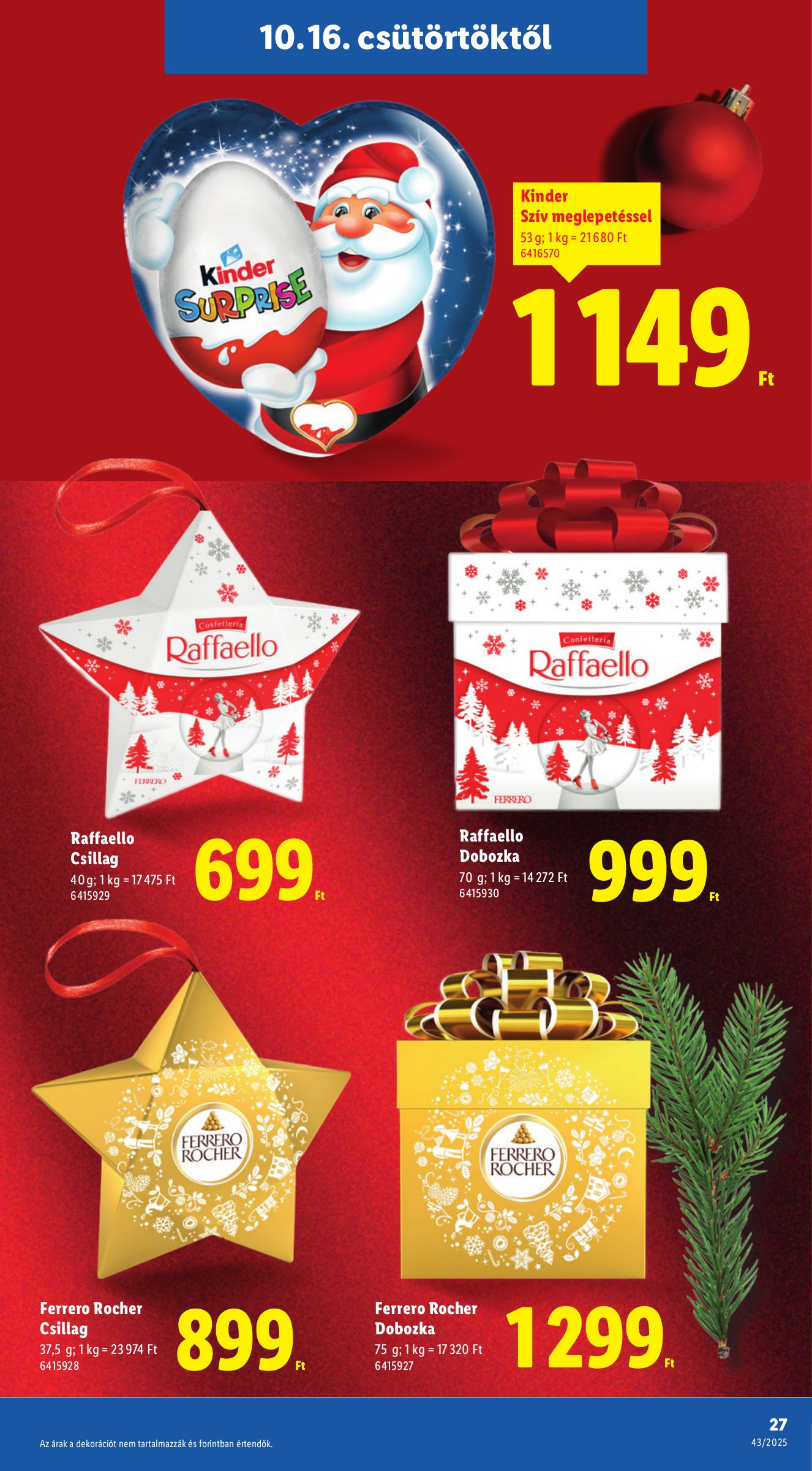 lidl - Lidl akciós újság, érvényes 10.19. - 12.14. - page: 27
