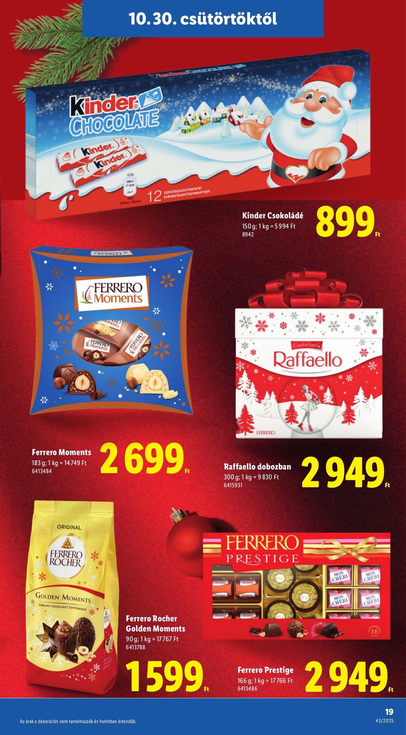 lidl - Lidl akciós újság, érvényes 10.19. - 12.14. - page: 19