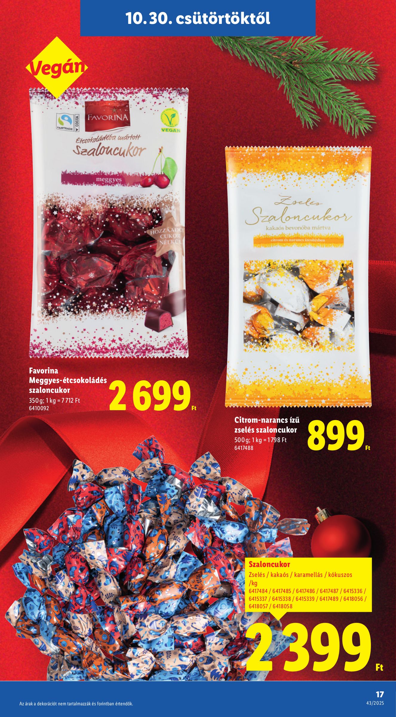 lidl - Lidl akciós újság, érvényes 10.19. - 12.14. - page: 17