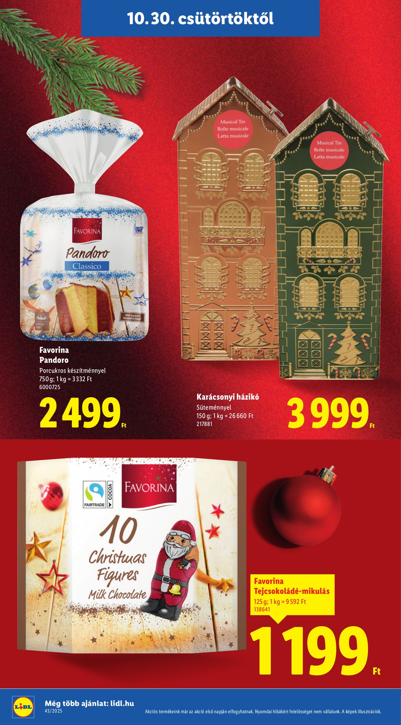 lidl - Lidl akciós újság, érvényes 10.19. - 12.14. - page: 14