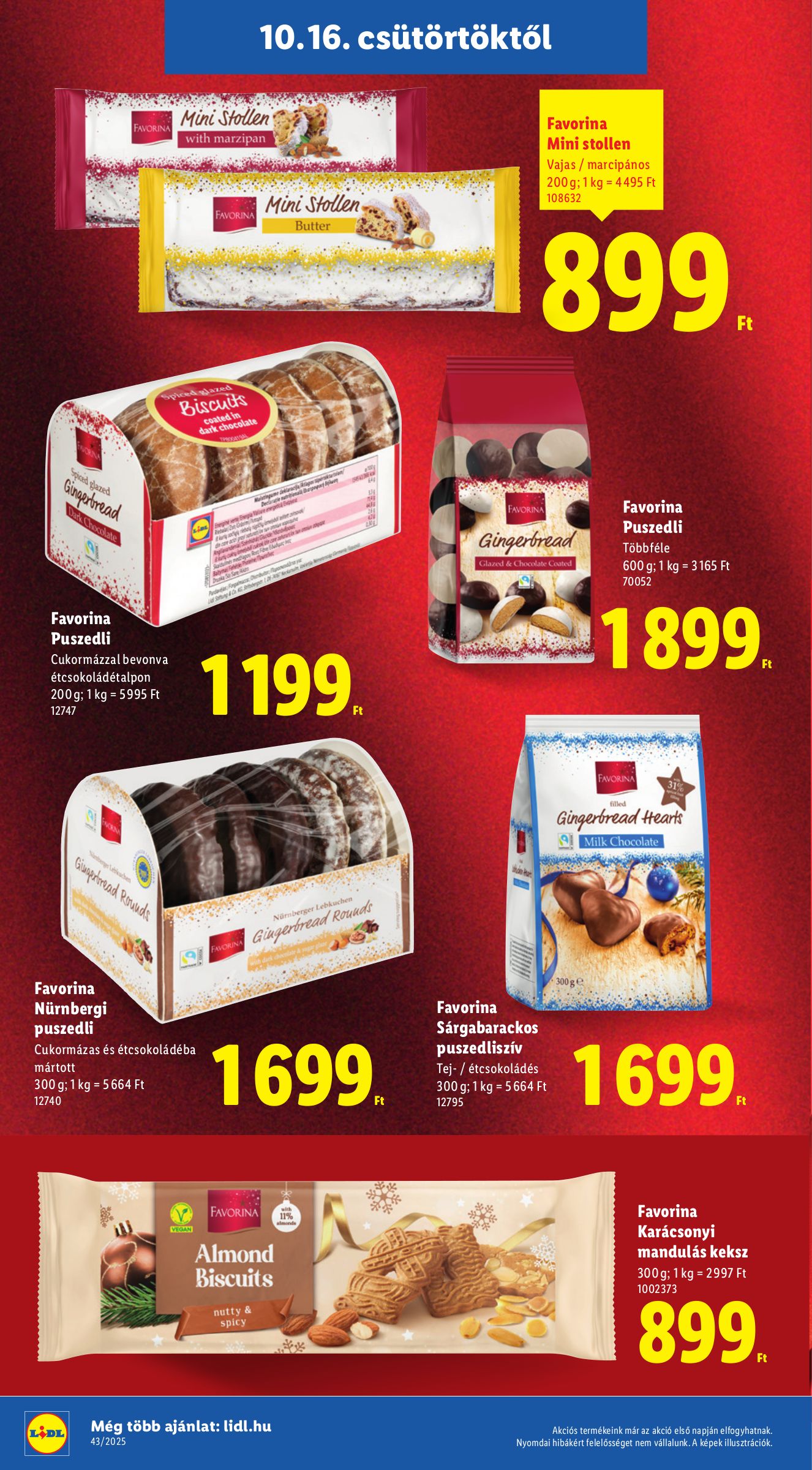 lidl - Lidl akciós újság, érvényes 10.19. - 12.14. - page: 4