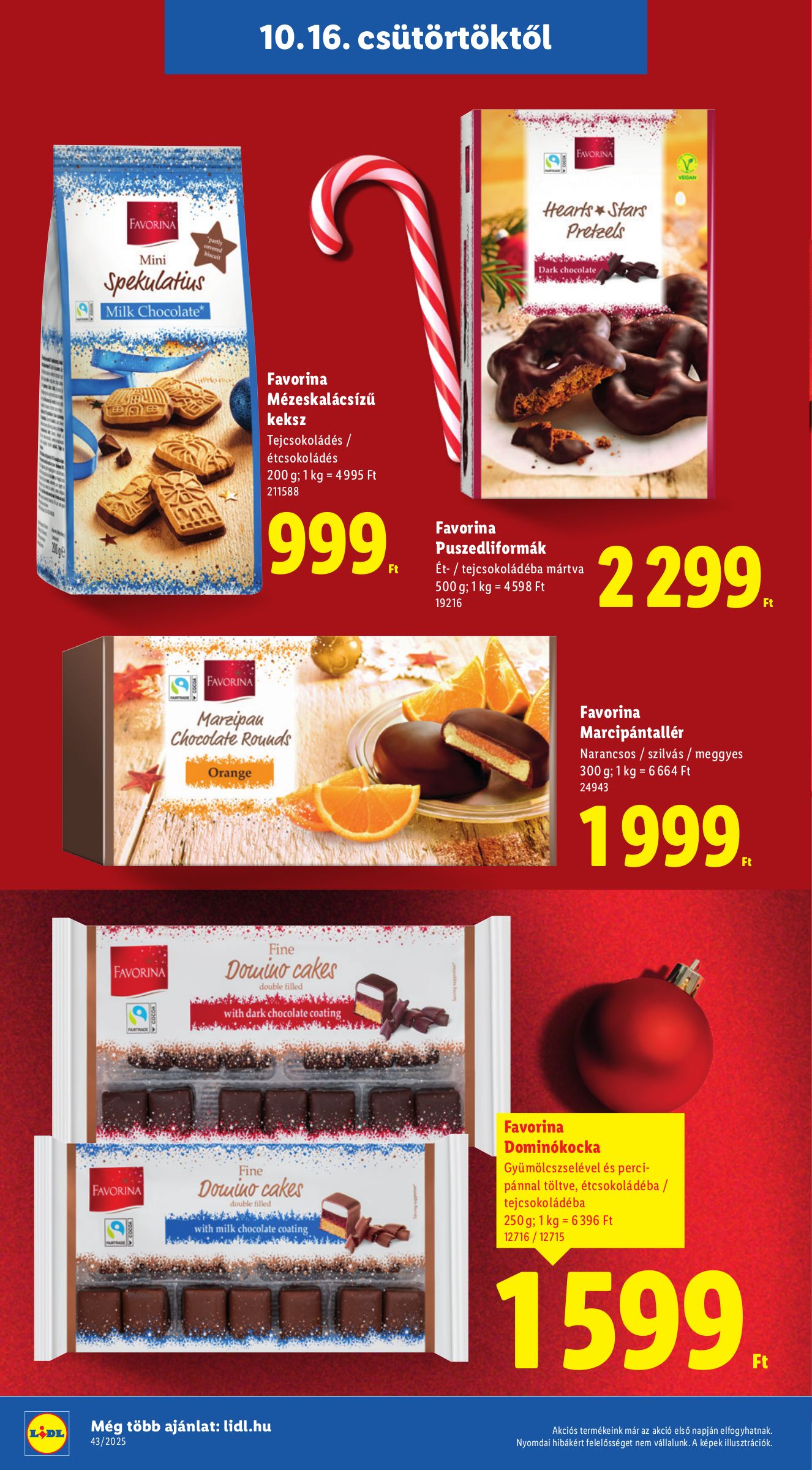 lidl - Lidl akciós újság, érvényes 10.19. - 12.14. - page: 6