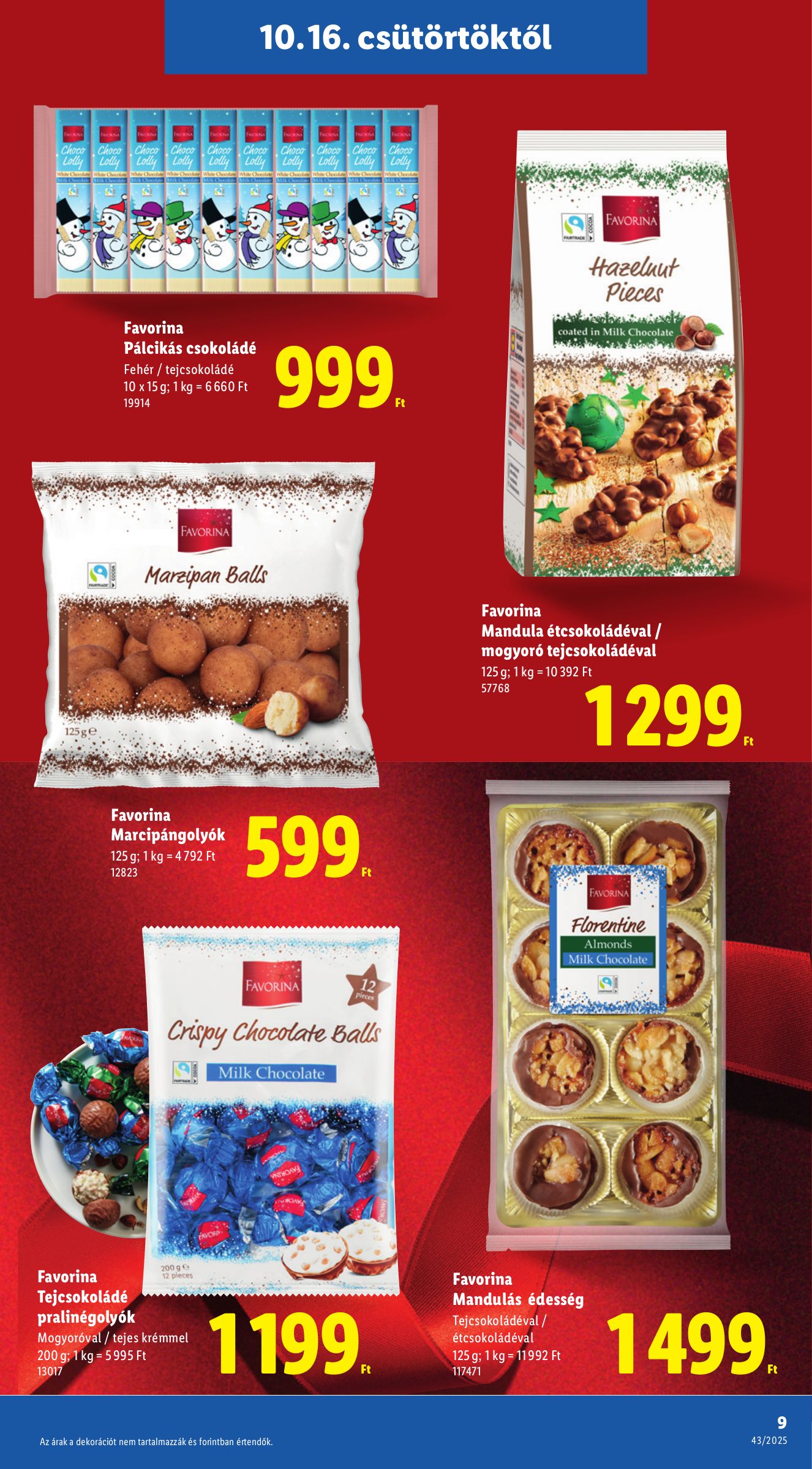 lidl - Lidl akciós újság, érvényes 10.19. - 12.14. - page: 9