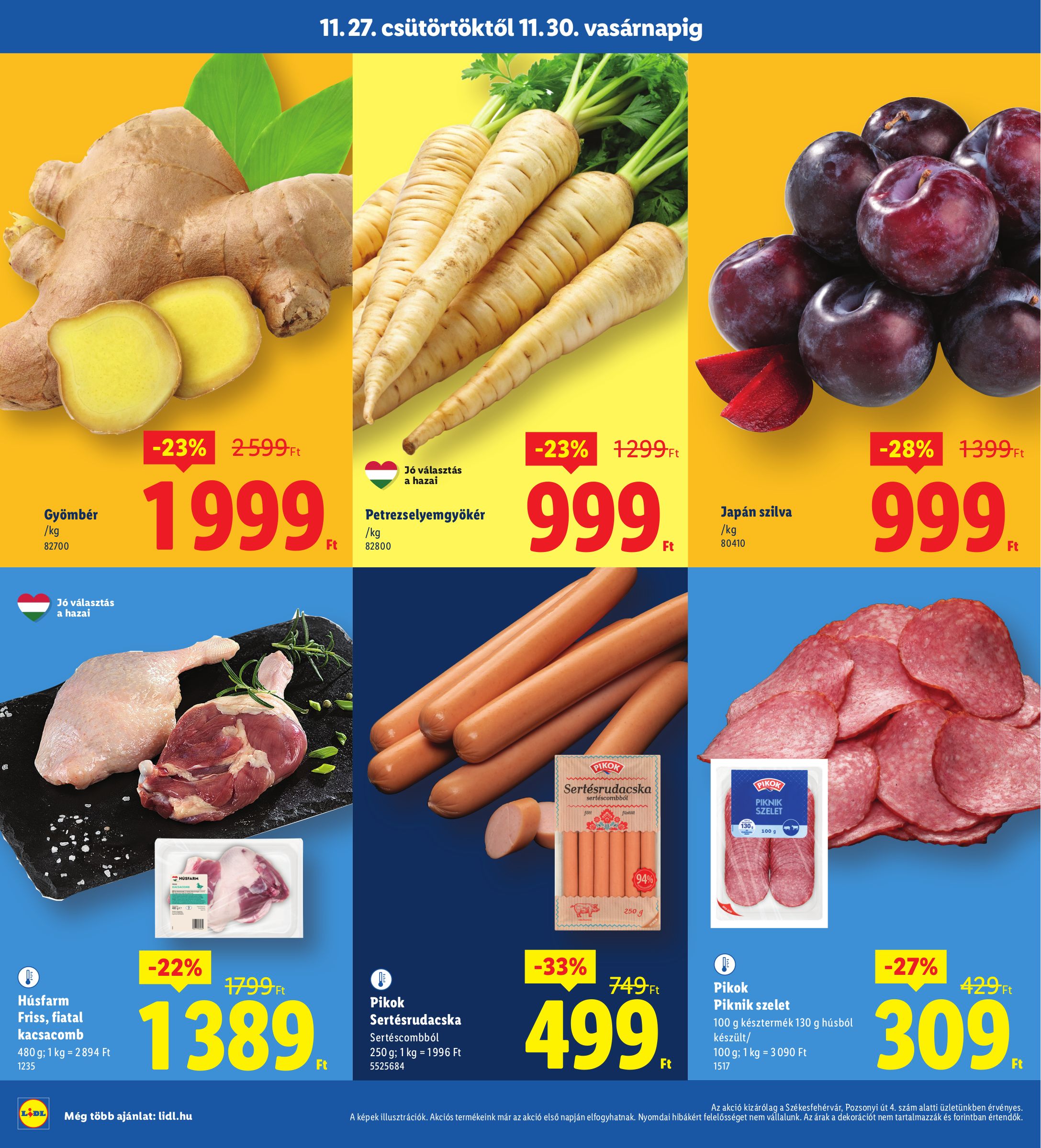 lidl - Lidl - Székesfehérvár akciós újság, érvényes 11.27. - 11.30. - page: 2