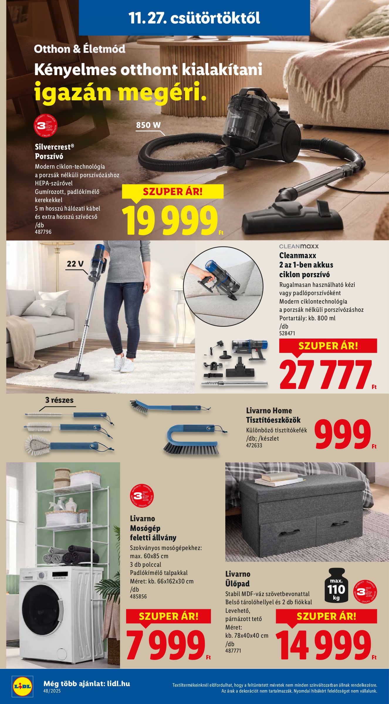 lidl - Lidl - Non food akciós újság, érvényes 11.27. - 12.03. - page: 6