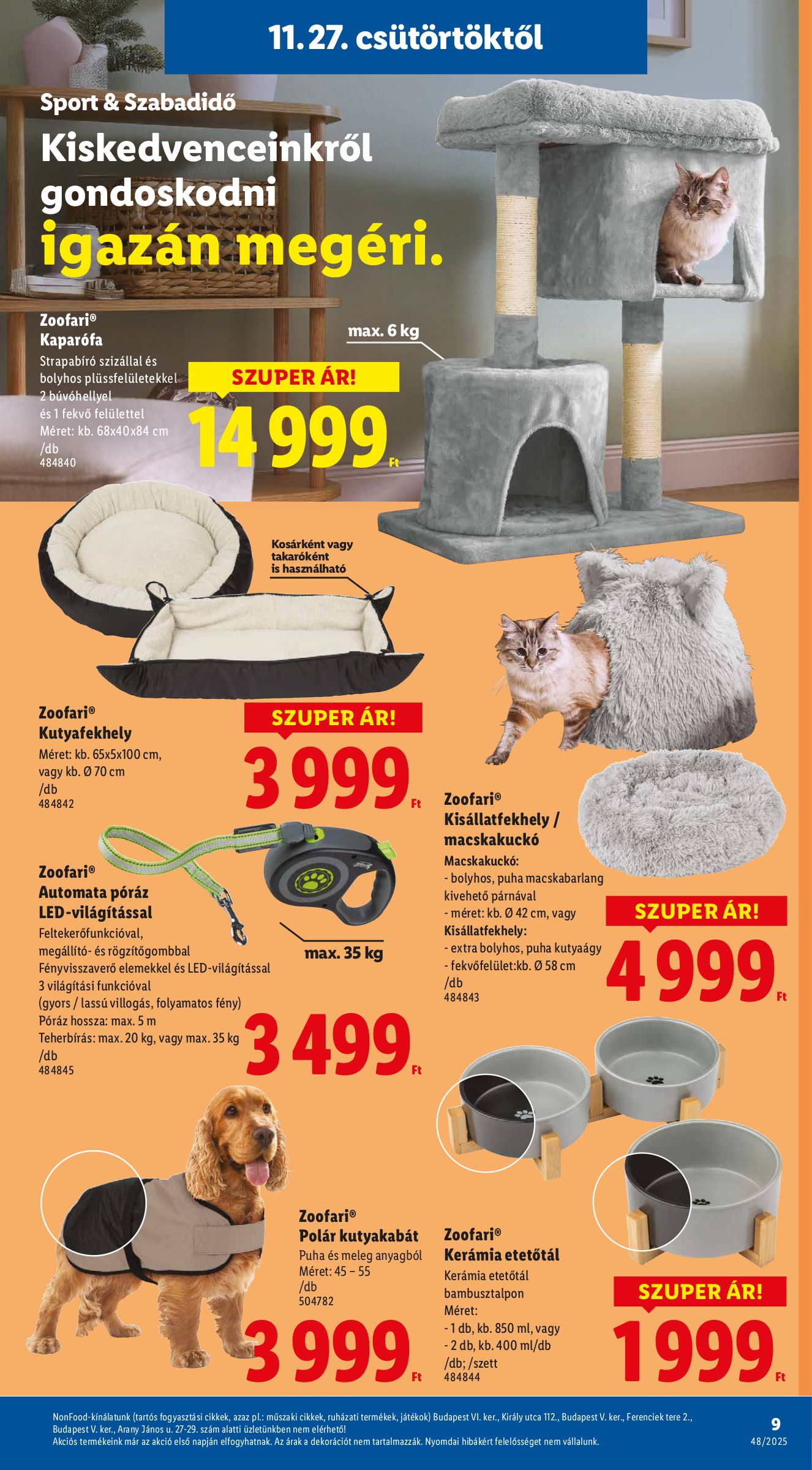 lidl - Lidl - Non food akciós újság, érvényes 11.27. - 12.03. - page: 9