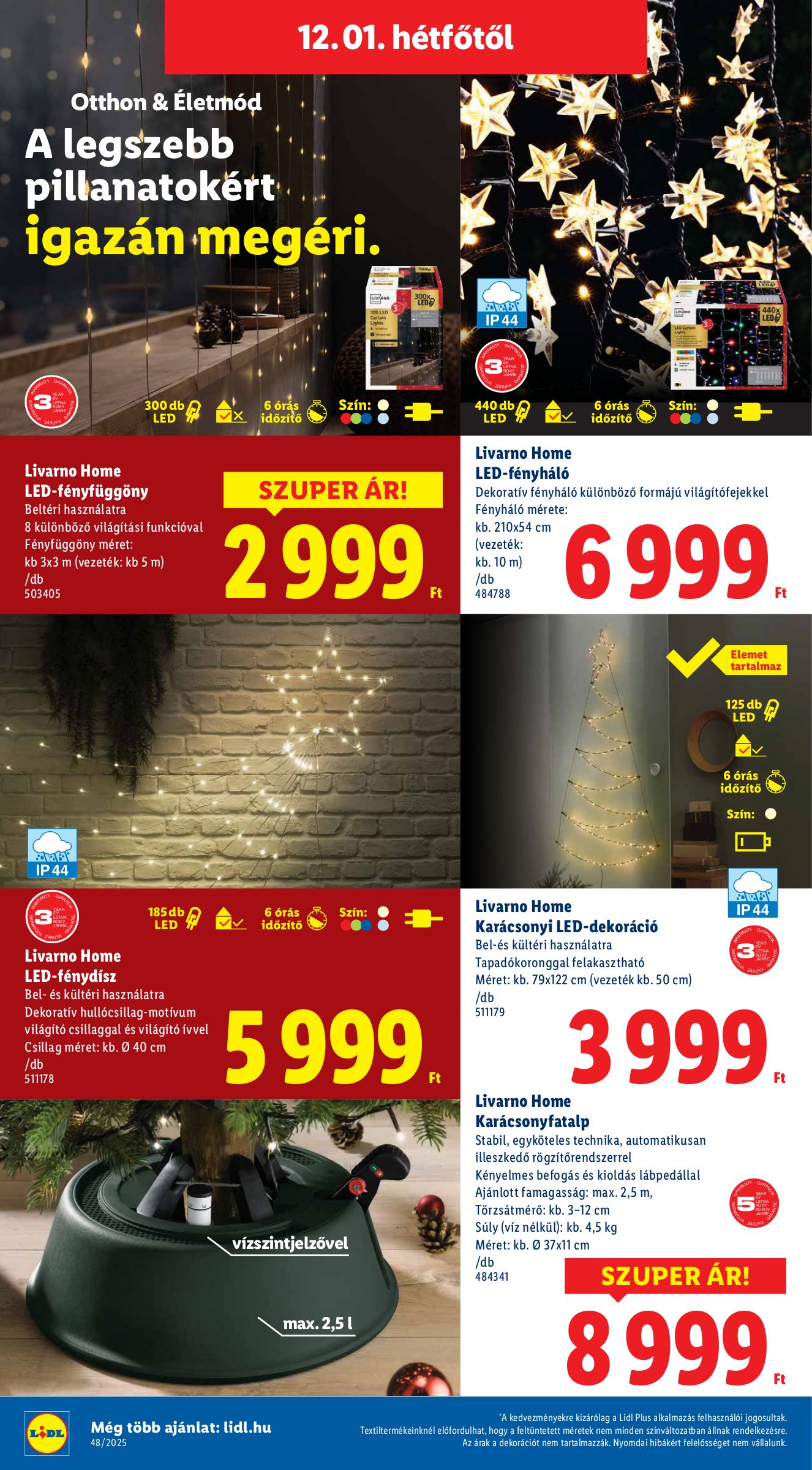 lidl - Lidl akciós újság, érvényes 11.27. - 12.03. - page: 48
