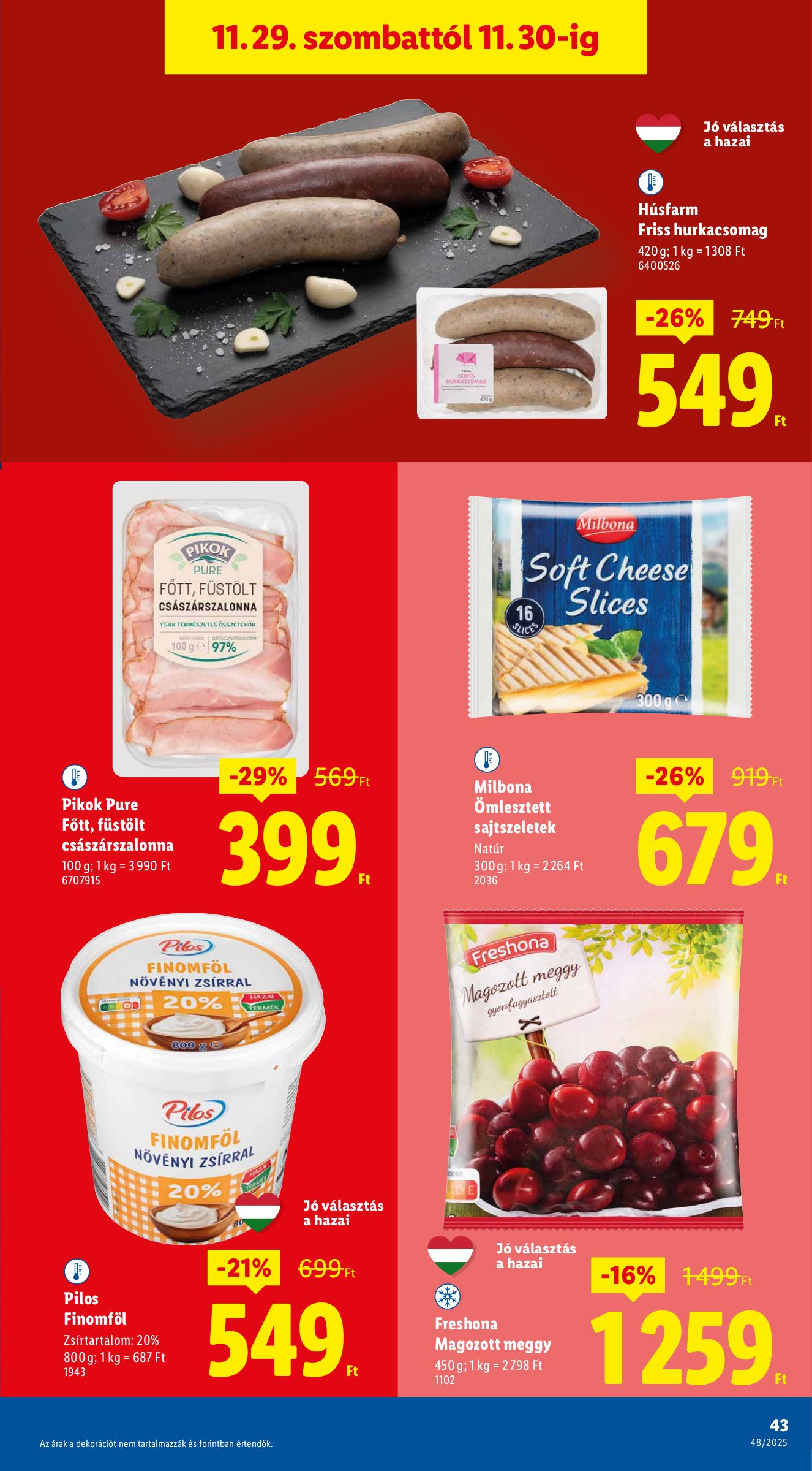 lidl - Lidl akciós újság, érvényes 11.27. - 12.03. - page: 43
