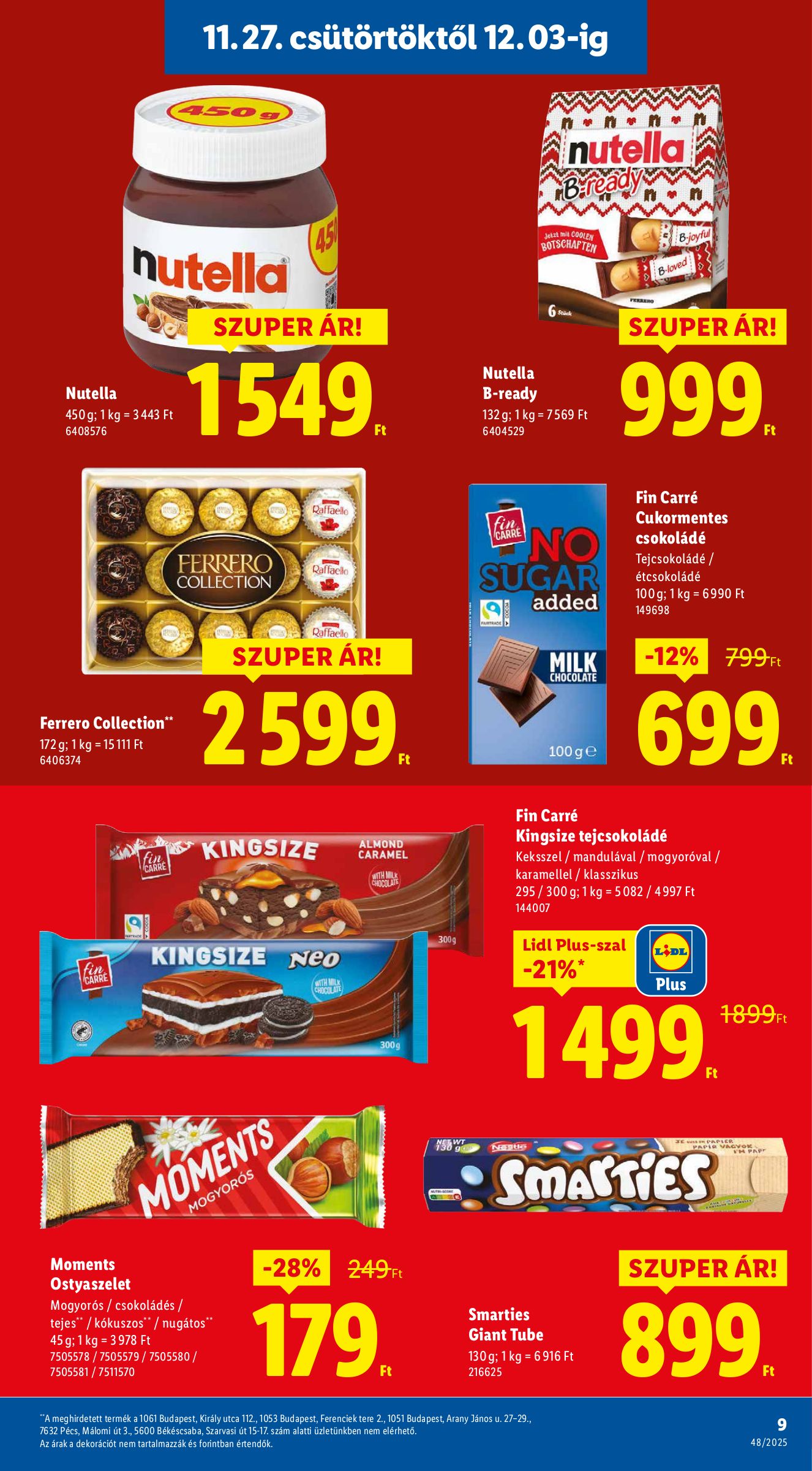 lidl - Lidl akciós újság, érvényes 11.27. - 12.03. - page: 9