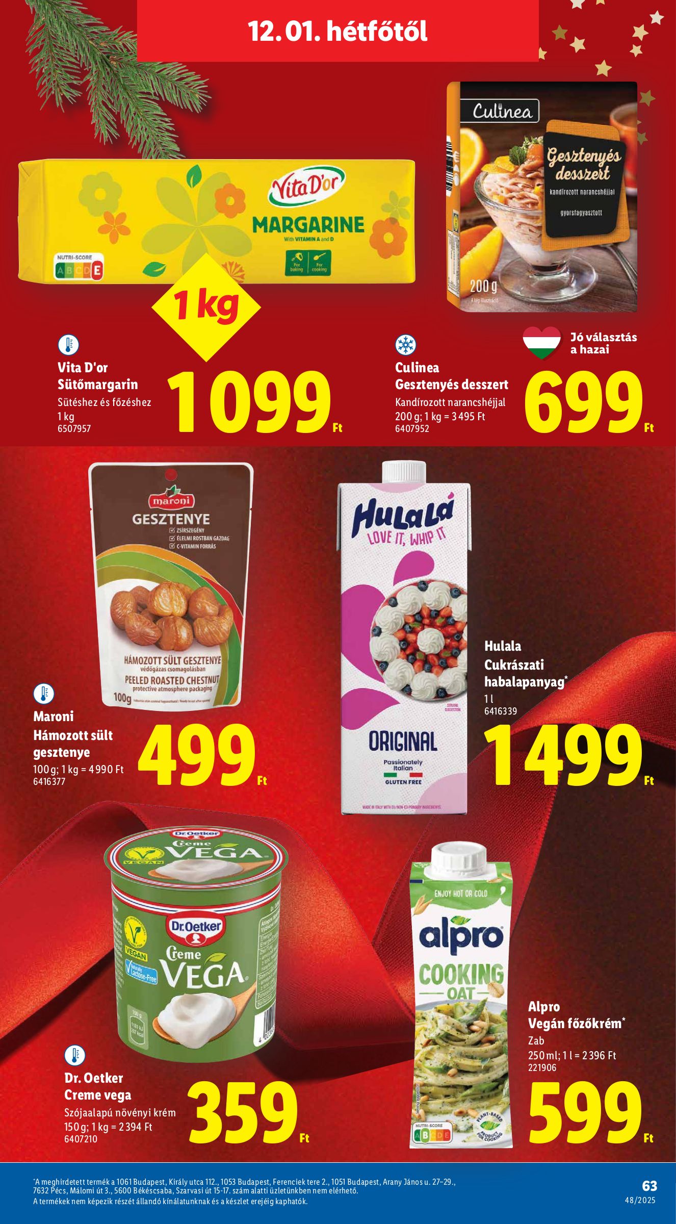 lidl - Lidl akciós újság, érvényes 11.27. - 12.03. - page: 63