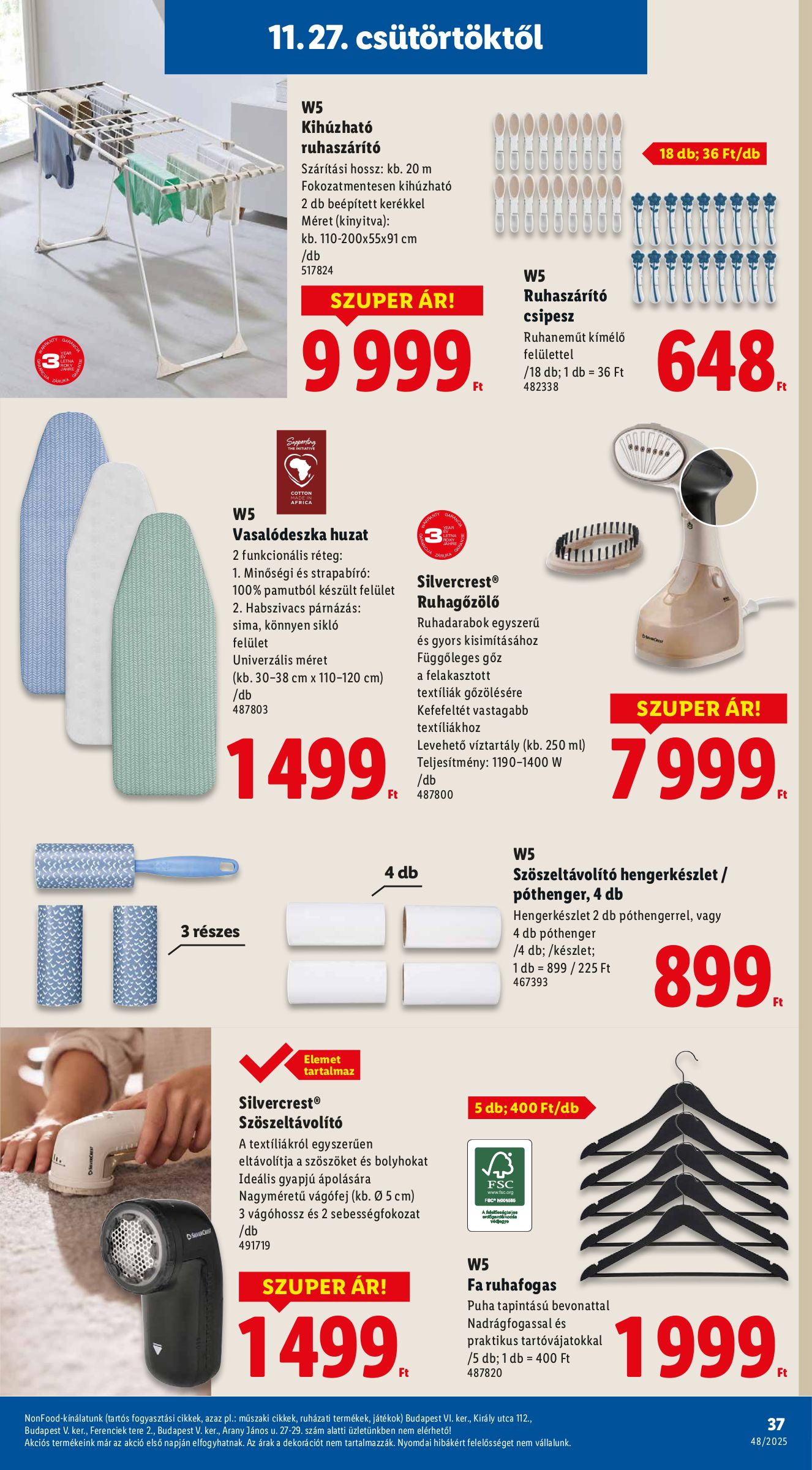 lidl - Lidl akciós újság, érvényes 11.27. - 12.03. - page: 37