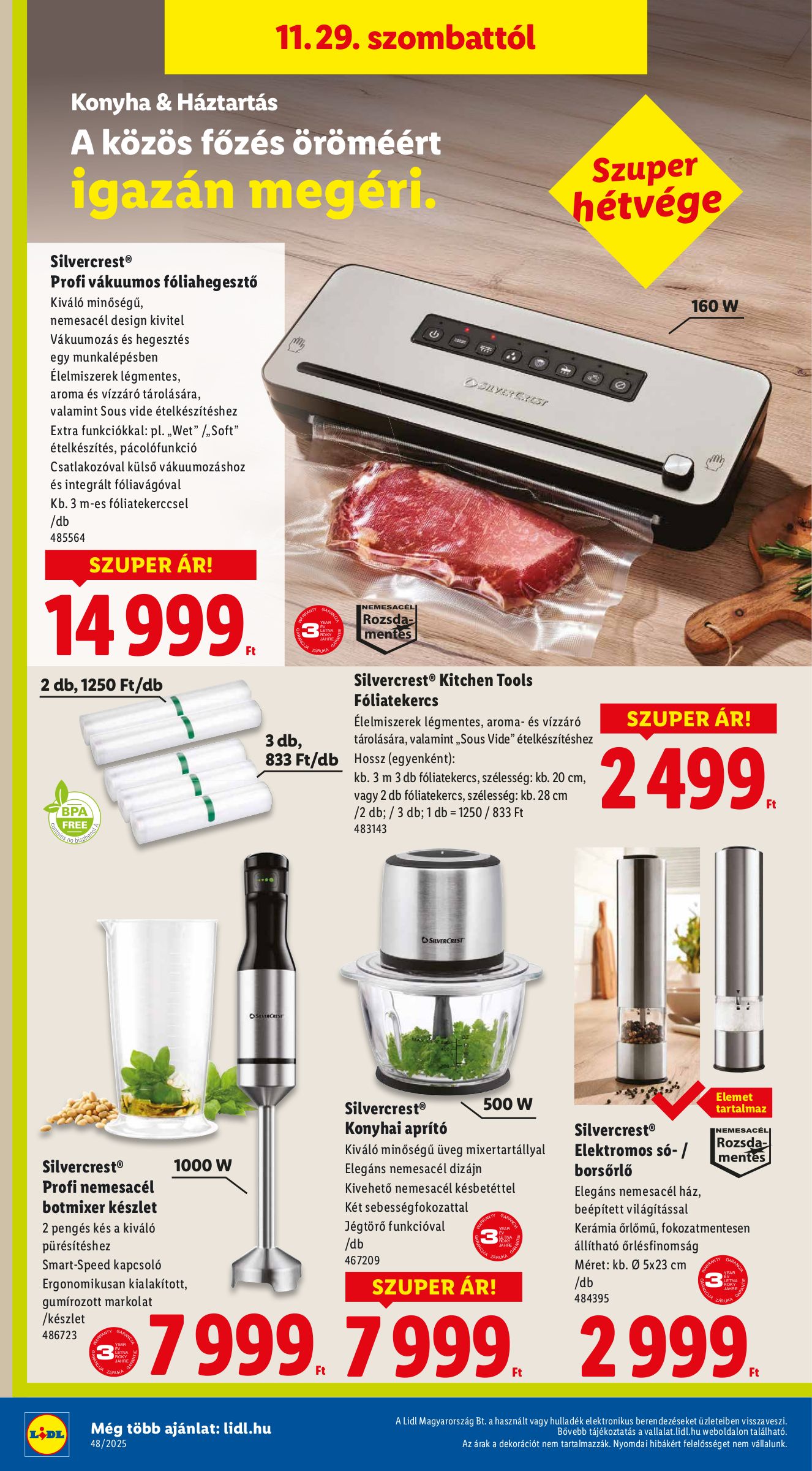 lidl - Lidl akciós újság, érvényes 11.27. - 12.03. - page: 44