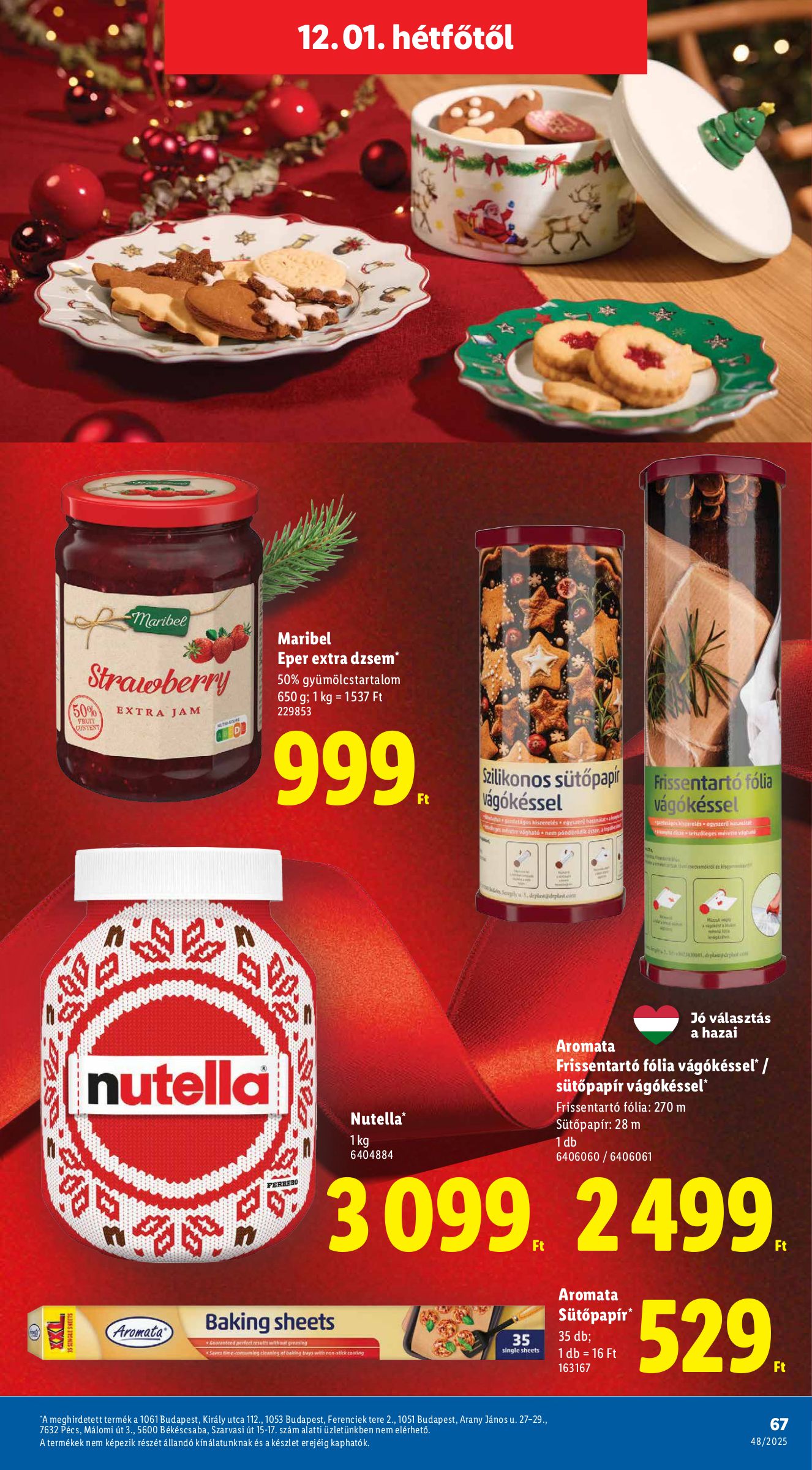 lidl - Lidl akciós újság, érvényes 11.27. - 12.03. - page: 67