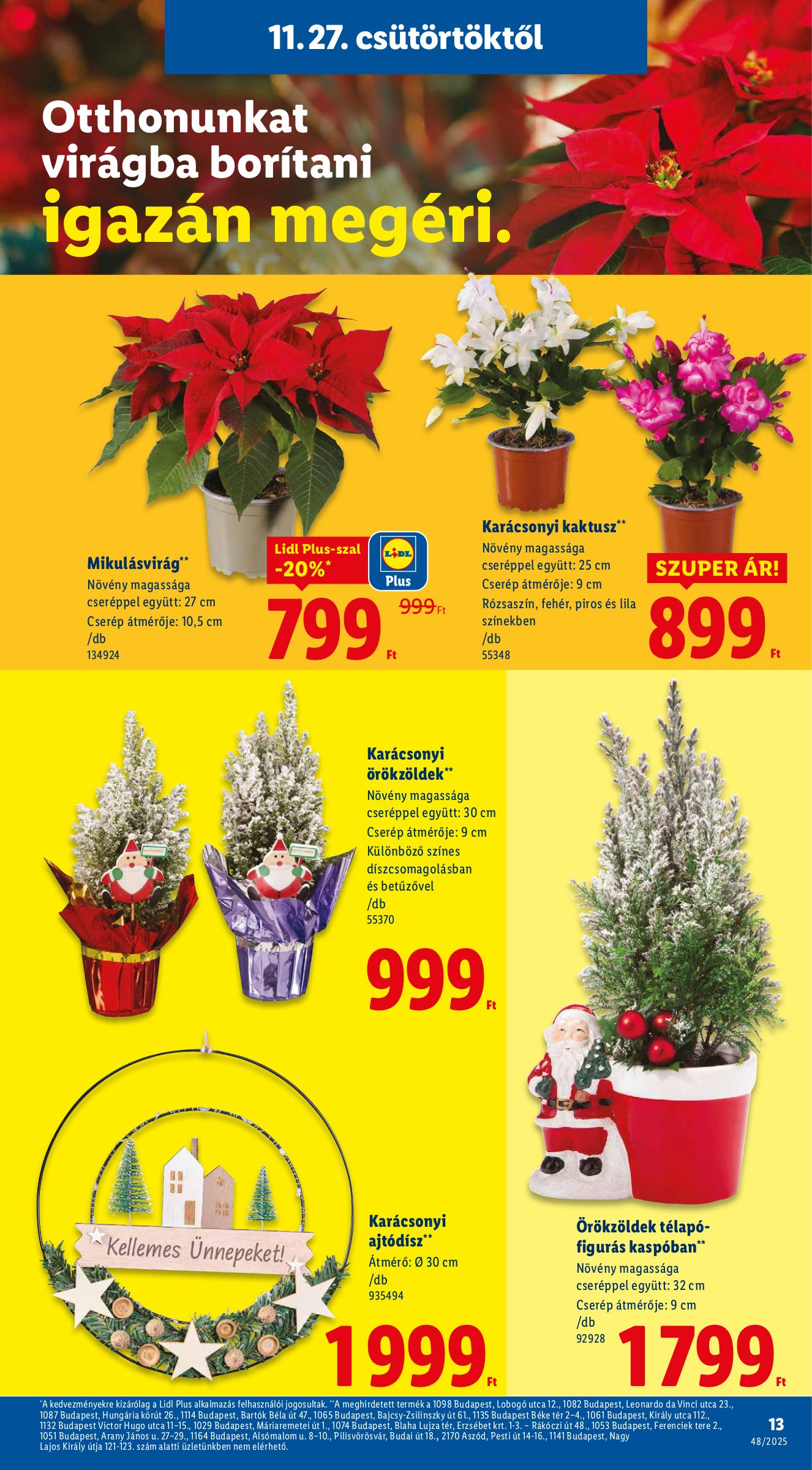 lidl - Lidl akciós újság, érvényes 11.27. - 12.03. - page: 13