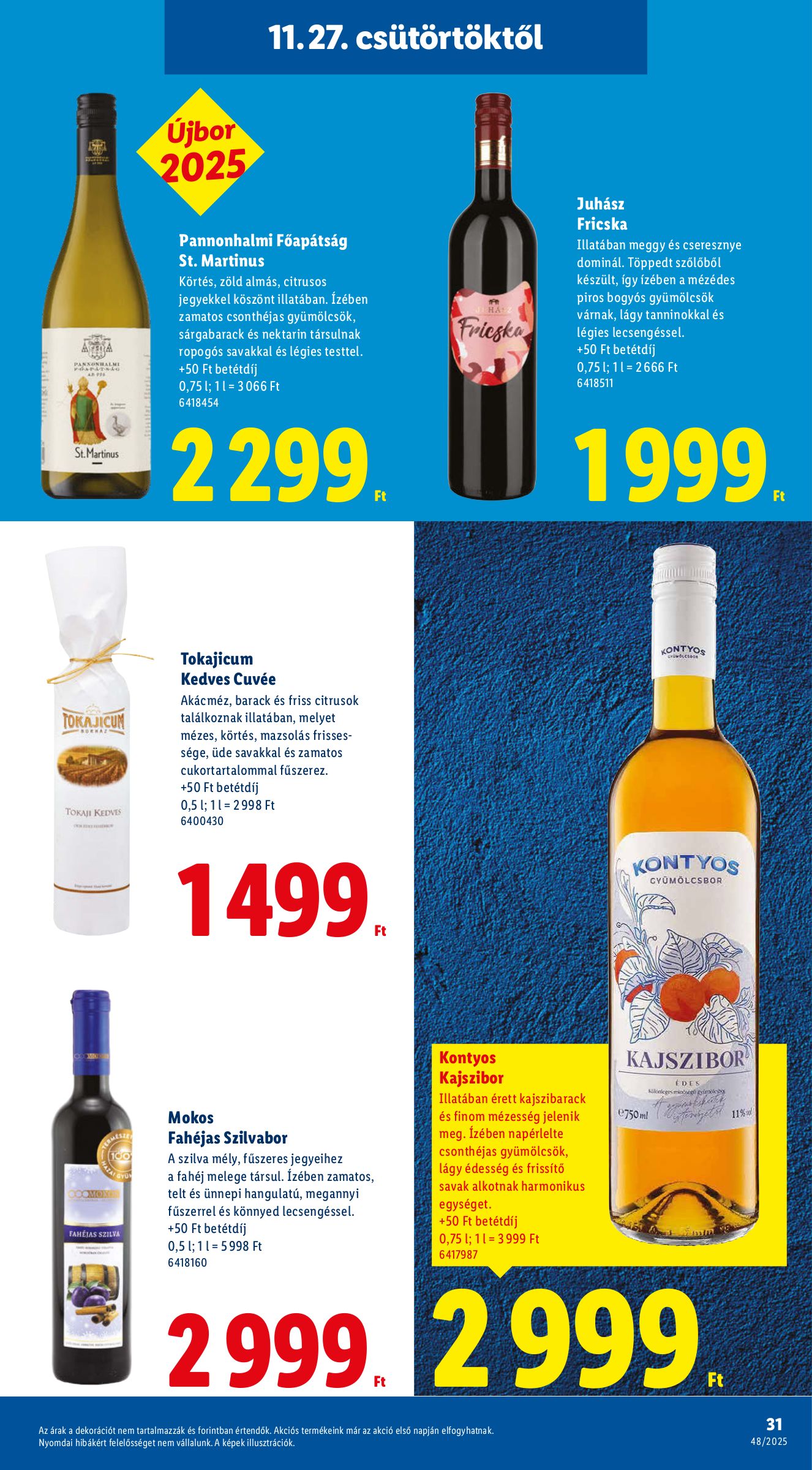 lidl - Lidl akciós újság, érvényes 11.27. - 12.03. - page: 31