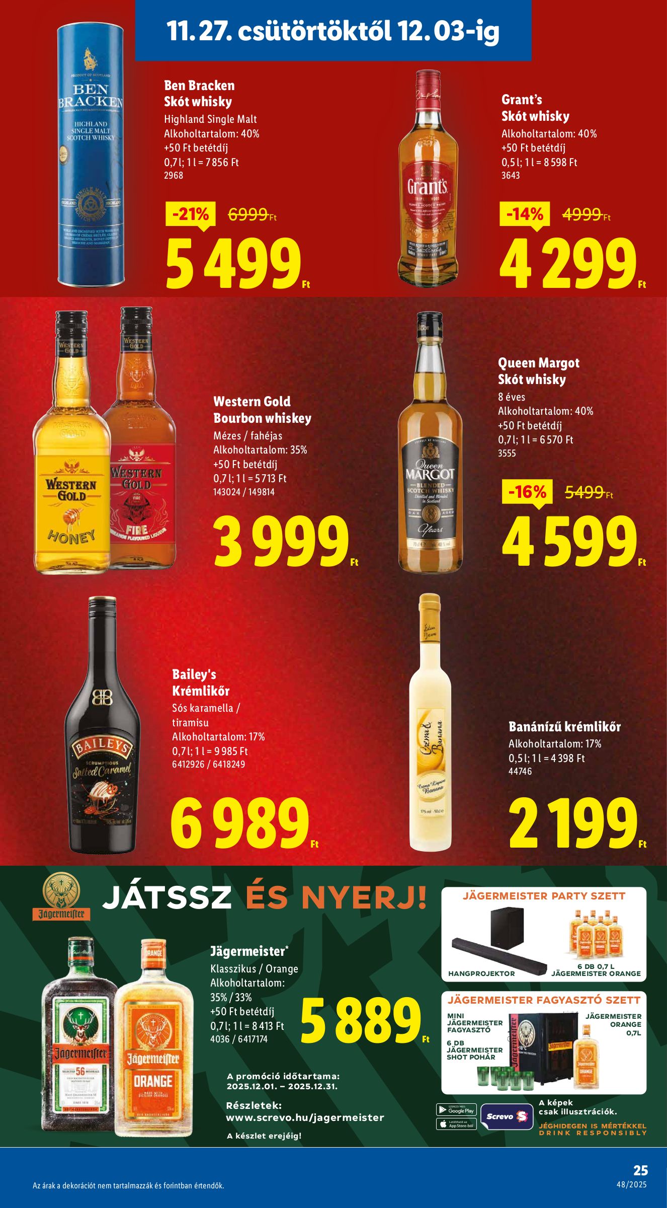 lidl - Lidl akciós újság, érvényes 11.27. - 12.03. - page: 25