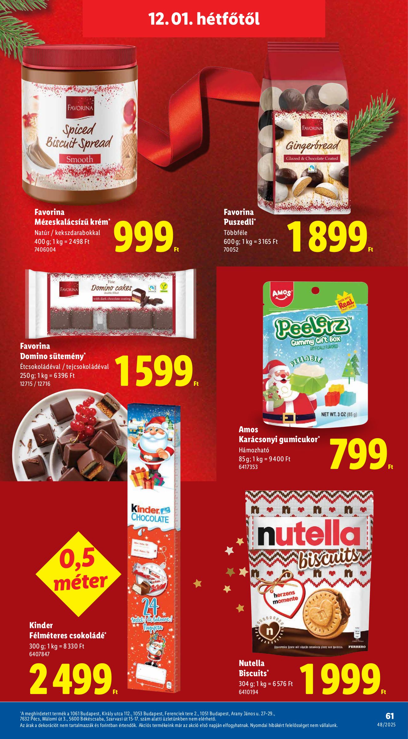 lidl - Lidl akciós újság, érvényes 11.27. - 12.03. - page: 61