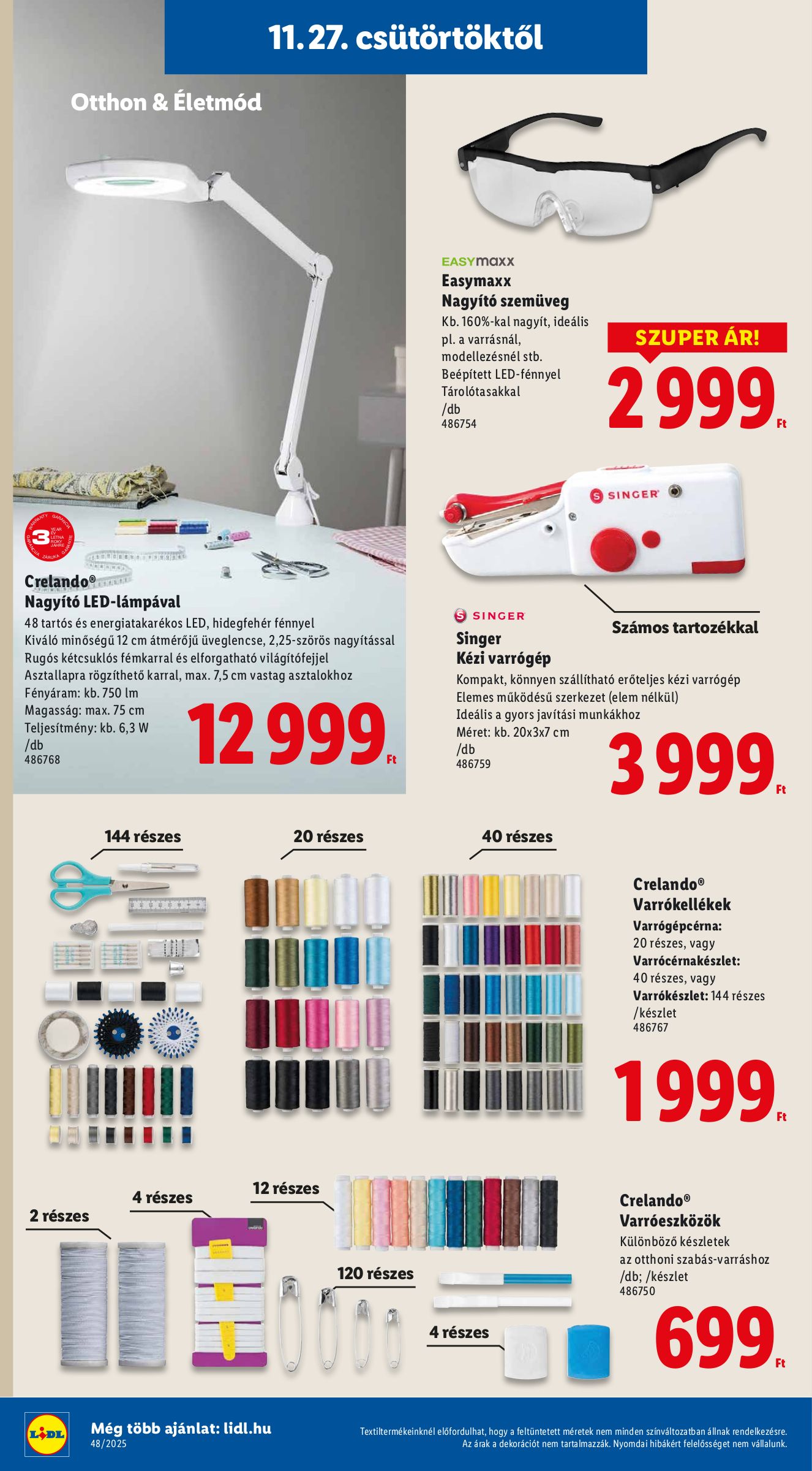 lidl - Lidl akciós újság, érvényes 11.27. - 12.03. - page: 38