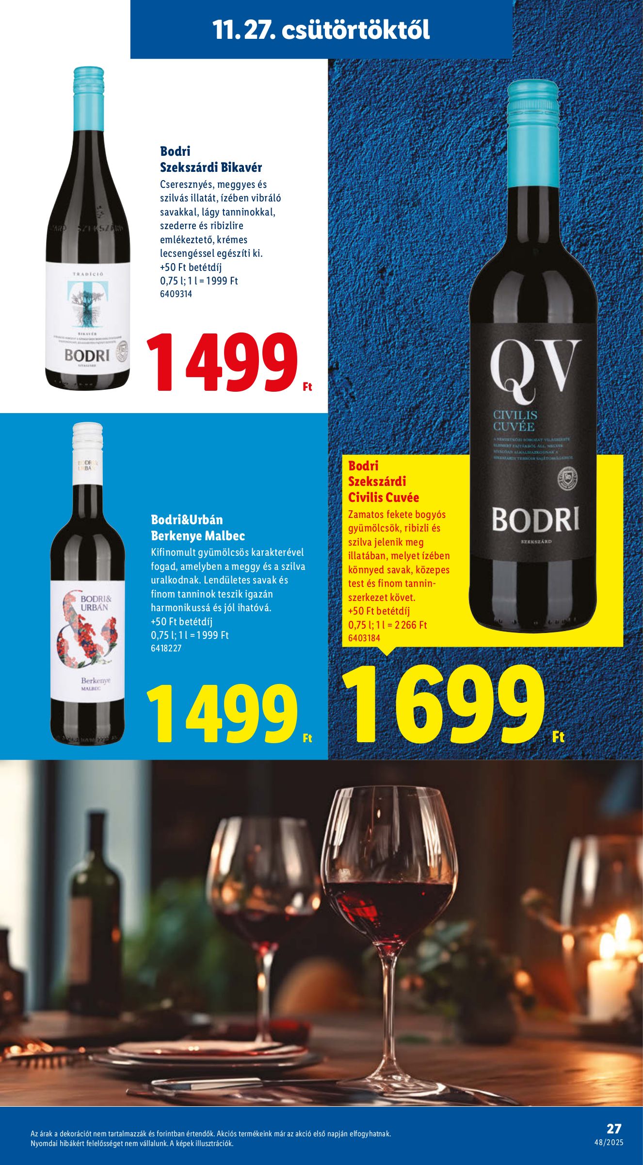 lidl - Lidl akciós újság, érvényes 11.27. - 12.03. - page: 27