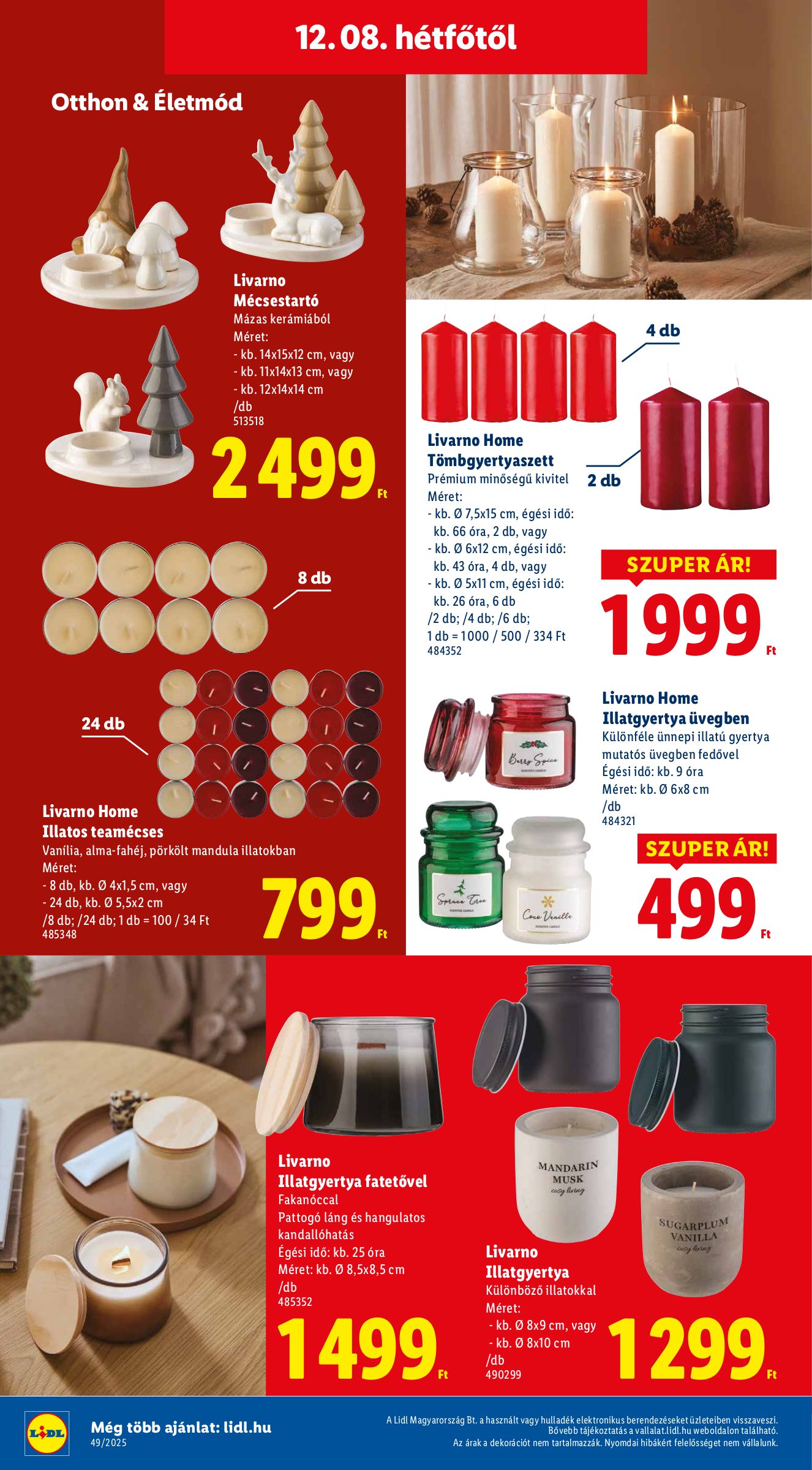 lidl - Lidl - Nonfood akciós újság, érvényes 12.04. - 12.10. - page: 10