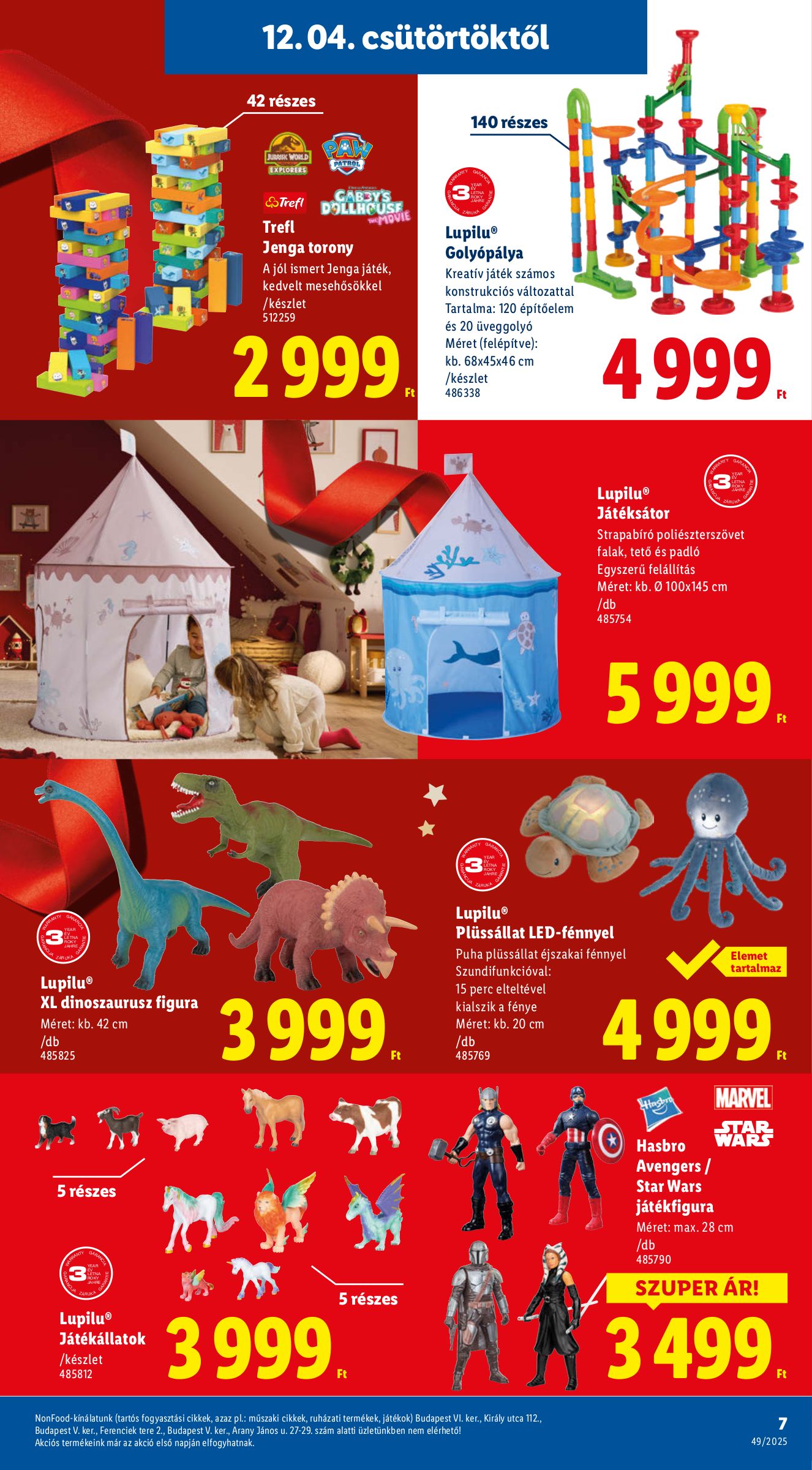 lidl - Lidl - Igazán megéri akciós újság, érvényes 12.04. - 12.28. - page: 7