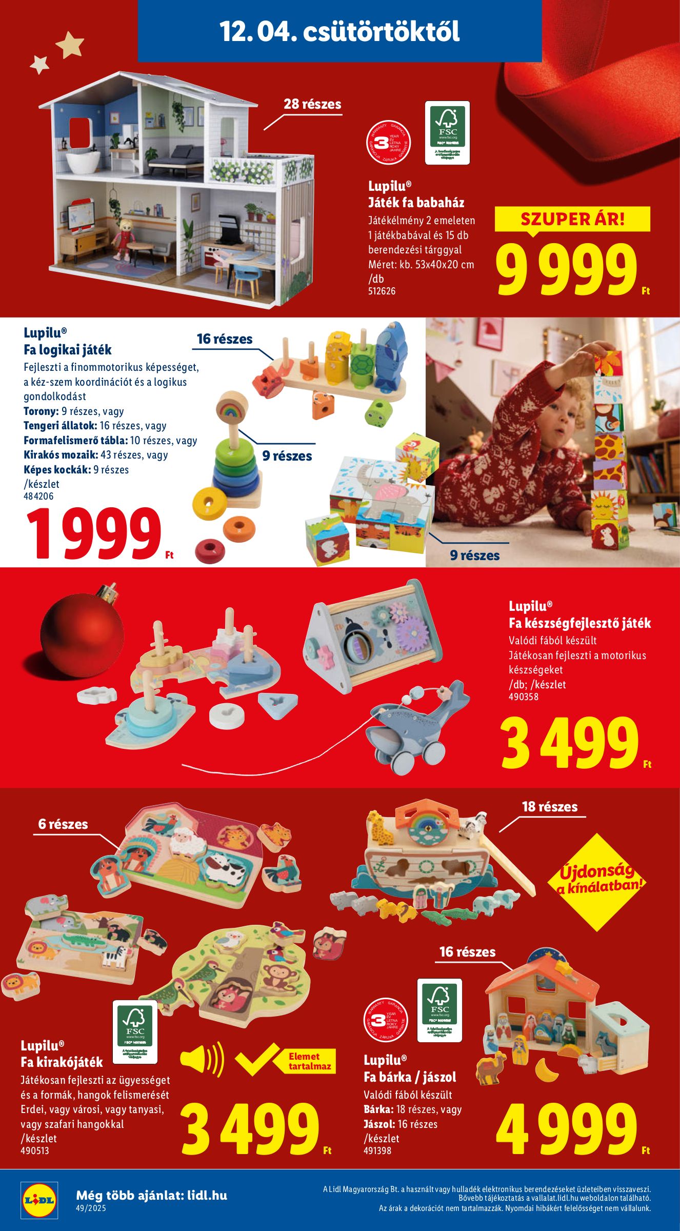 lidl - Lidl - Igazán megéri akciós újság, érvényes 12.04. - 12.28. - page: 6