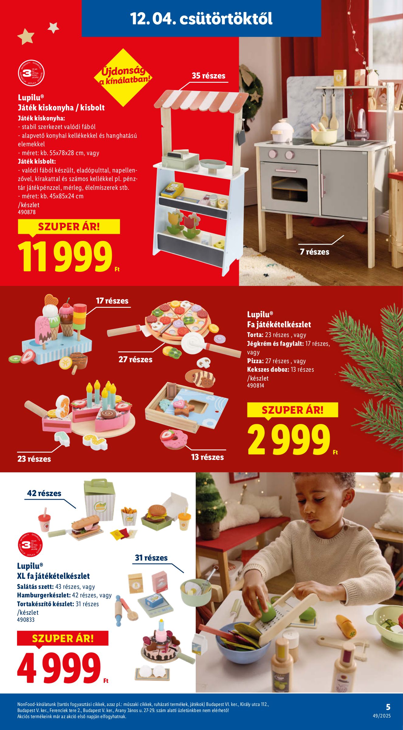 lidl - Lidl - Igazán megéri akciós újság, érvényes 12.04. - 12.28. - page: 5