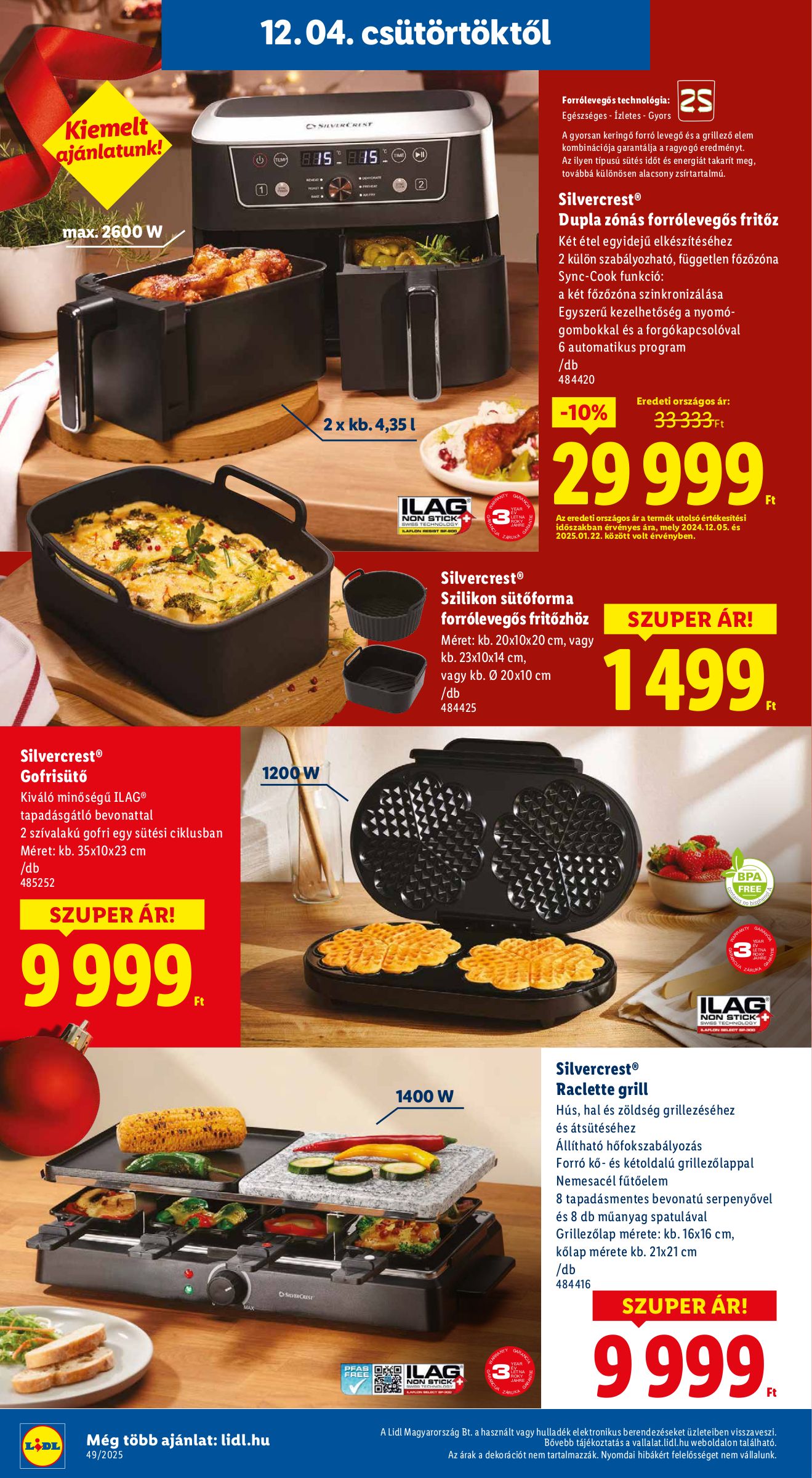 lidl - Lidl - Igazán megéri akciós újság, érvényes 12.04. - 12.28. - page: 14