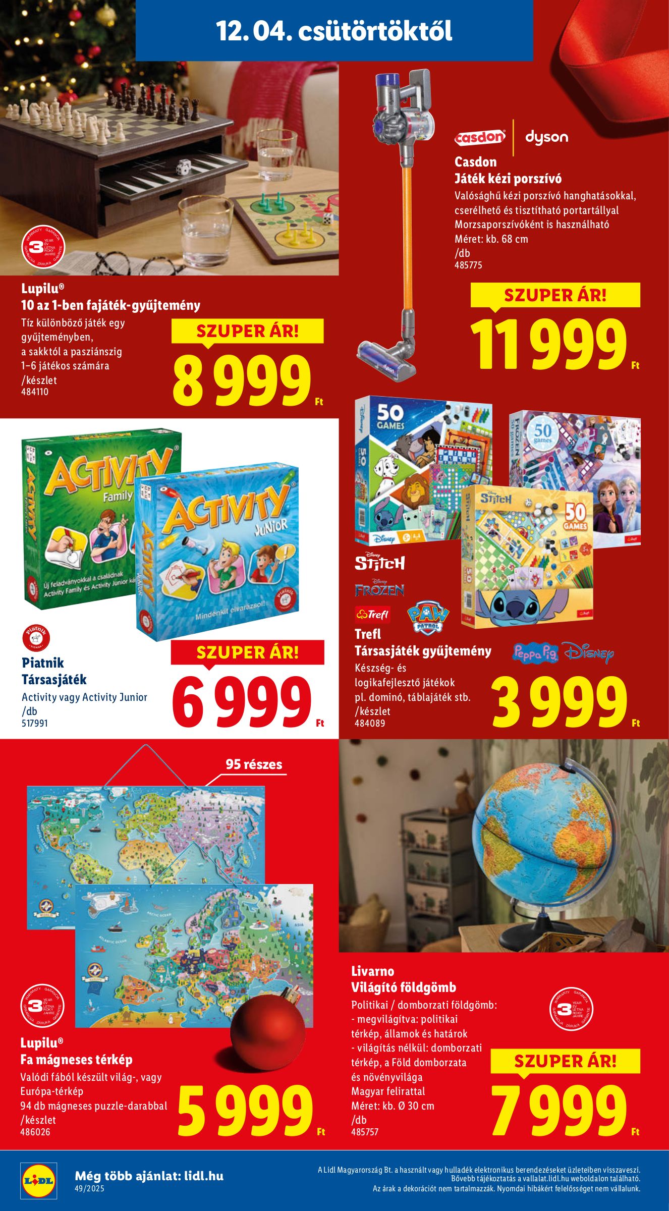 lidl - Lidl - Igazán megéri akciós újság, érvényes 12.04. - 12.28. - page: 8