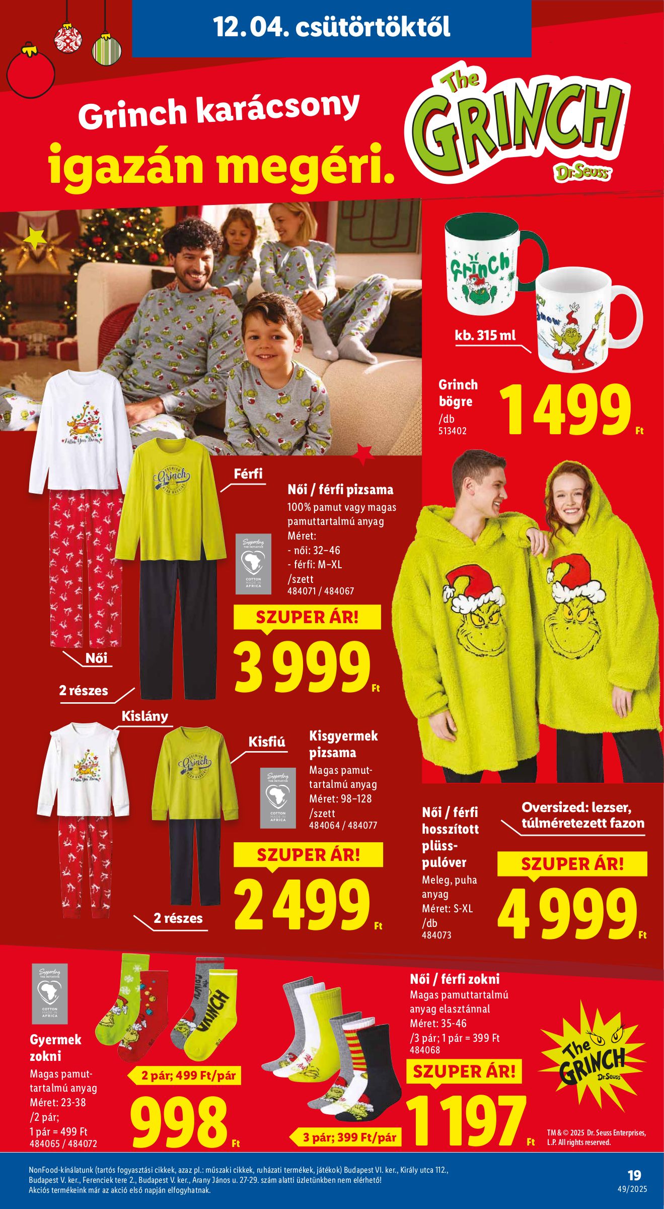 lidl - Lidl - Igazán megéri akciós újság, érvényes 12.04. - 12.28. - page: 19
