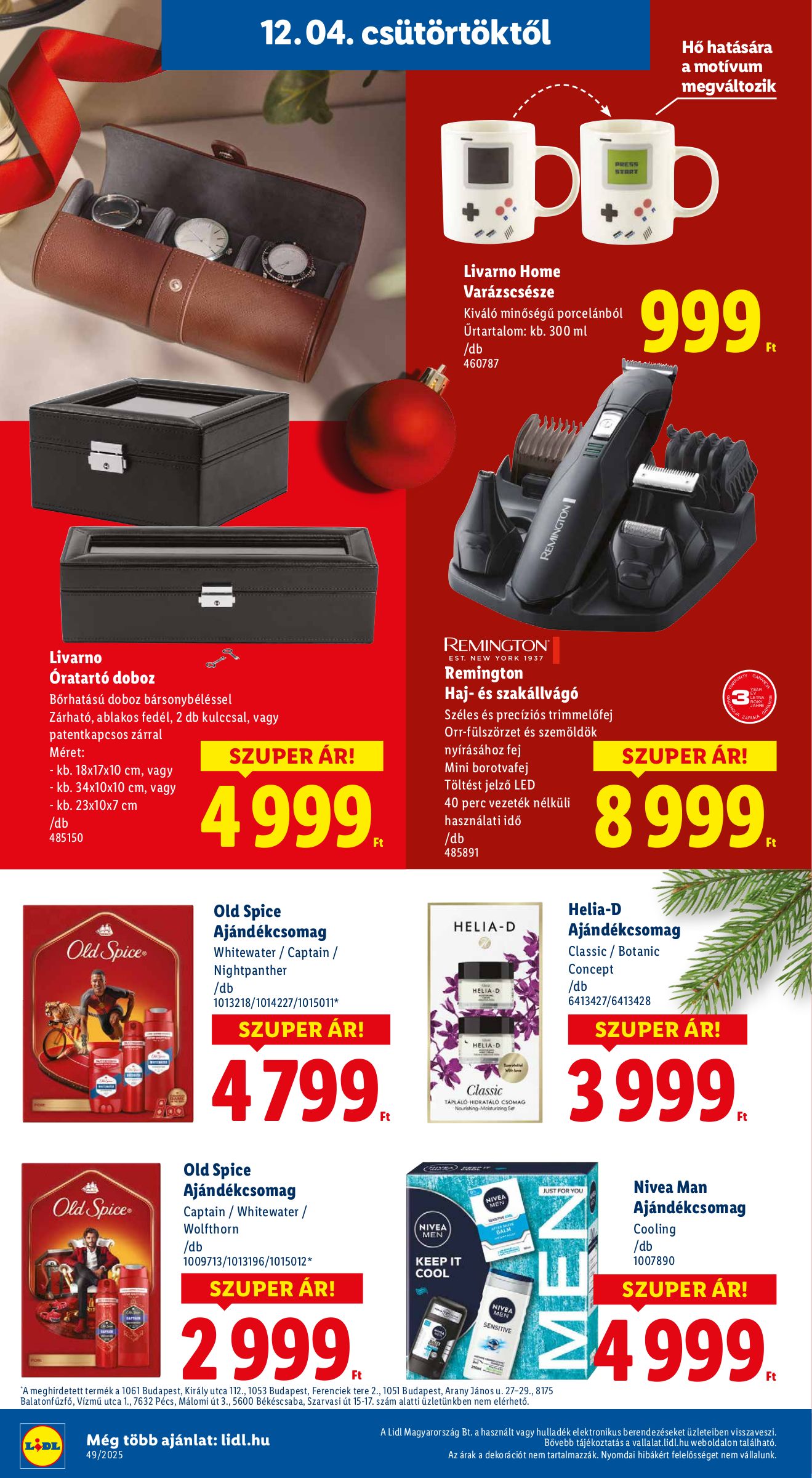 lidl - Lidl - Igazán megéri akciós újság, érvényes 12.04. - 12.28. - page: 20