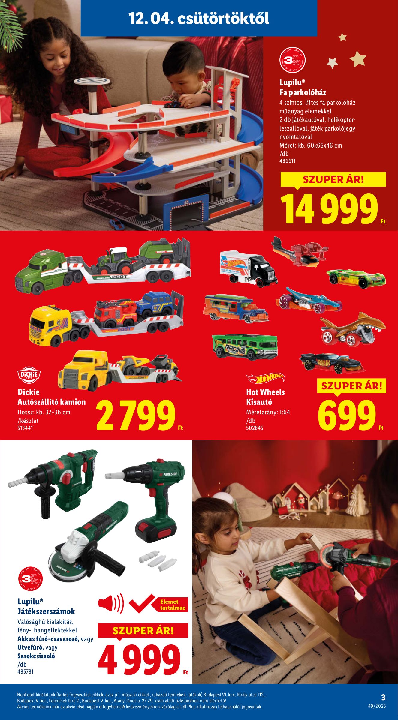lidl - Lidl - Igazán megéri akciós újság, érvényes 12.04. - 12.28. - page: 3