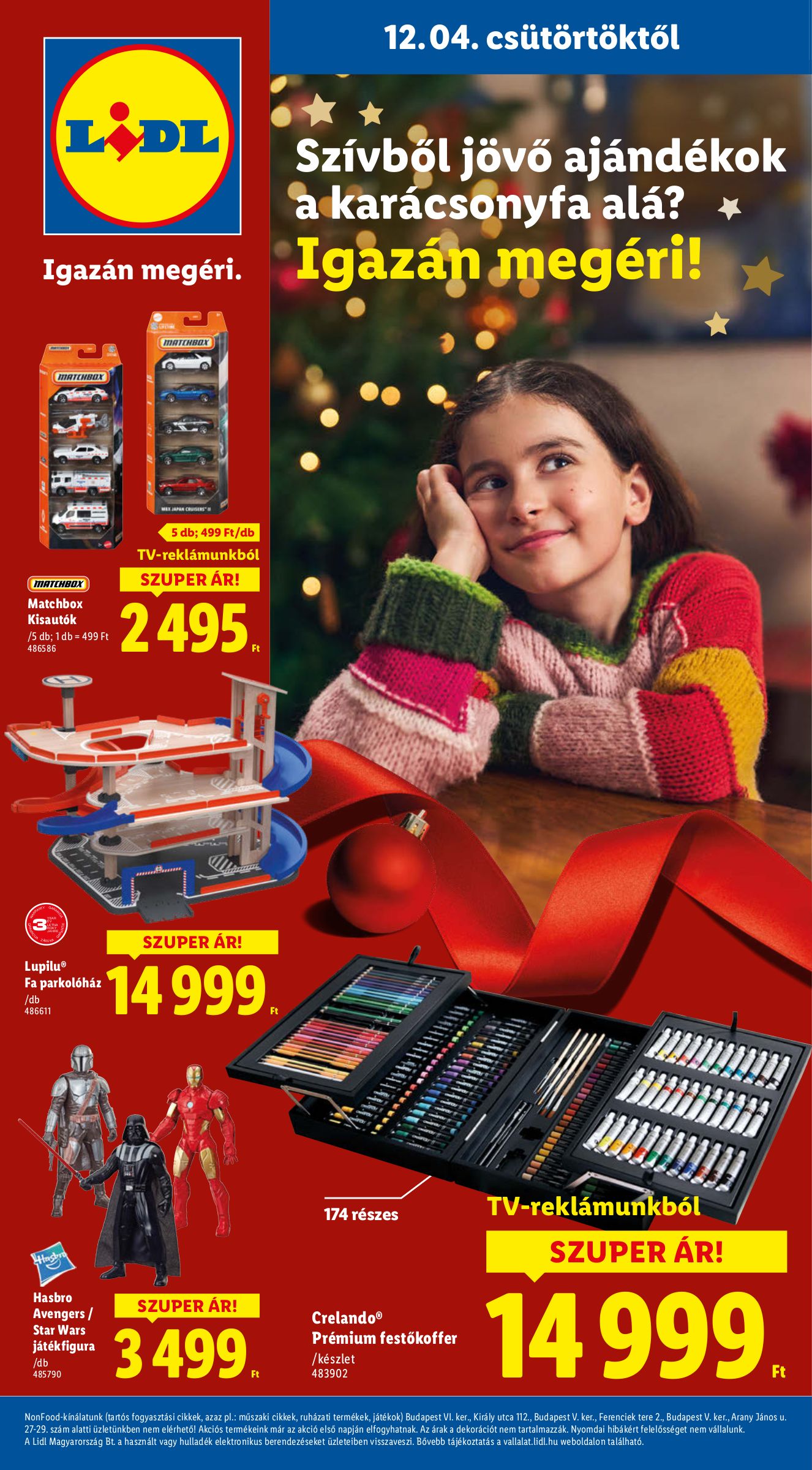 lidl - Lidl - Igazán megéri akciós újság, érvényes 12.04. - 12.28.