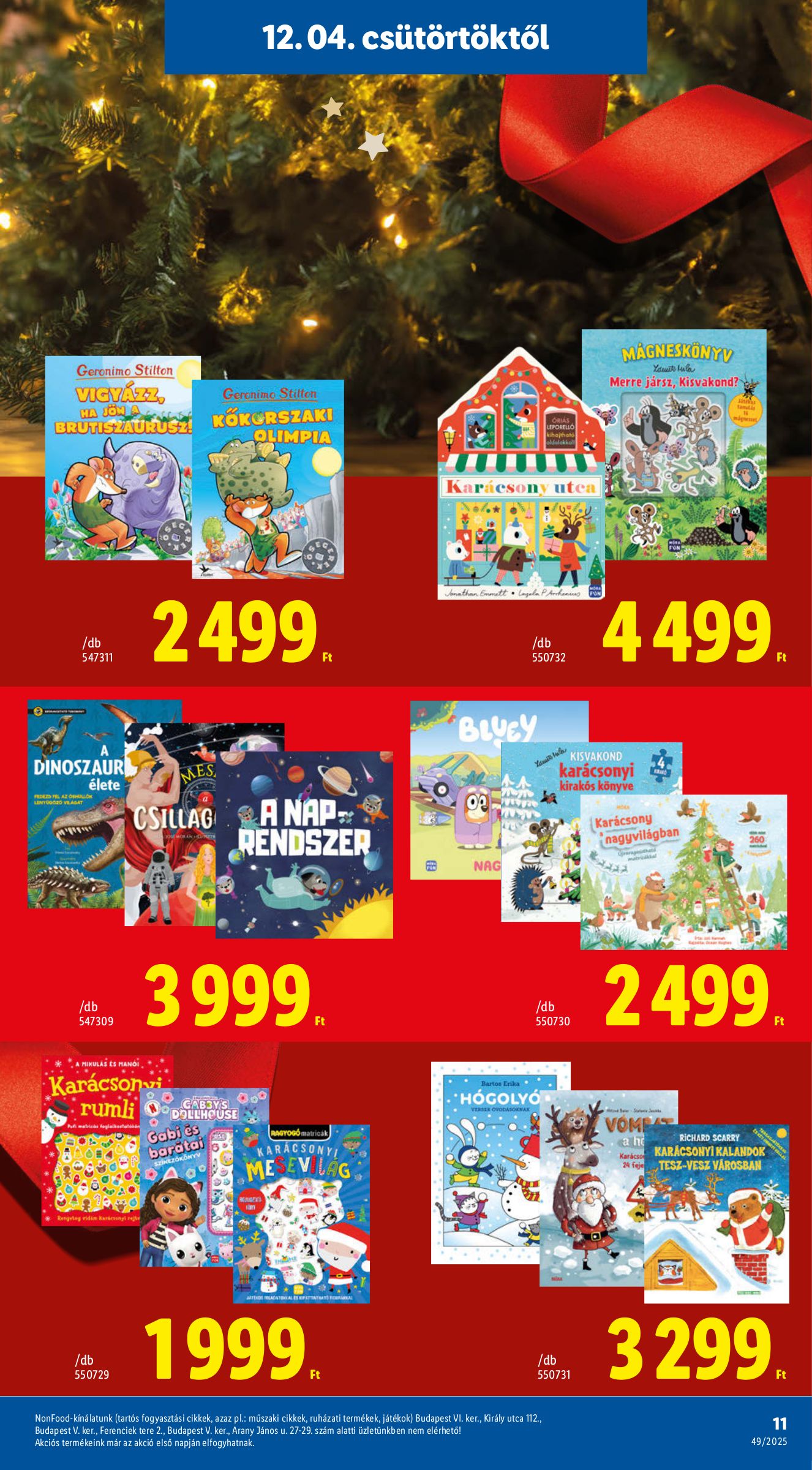 lidl - Lidl - Igazán megéri akciós újság, érvényes 12.04. - 12.28. - page: 11