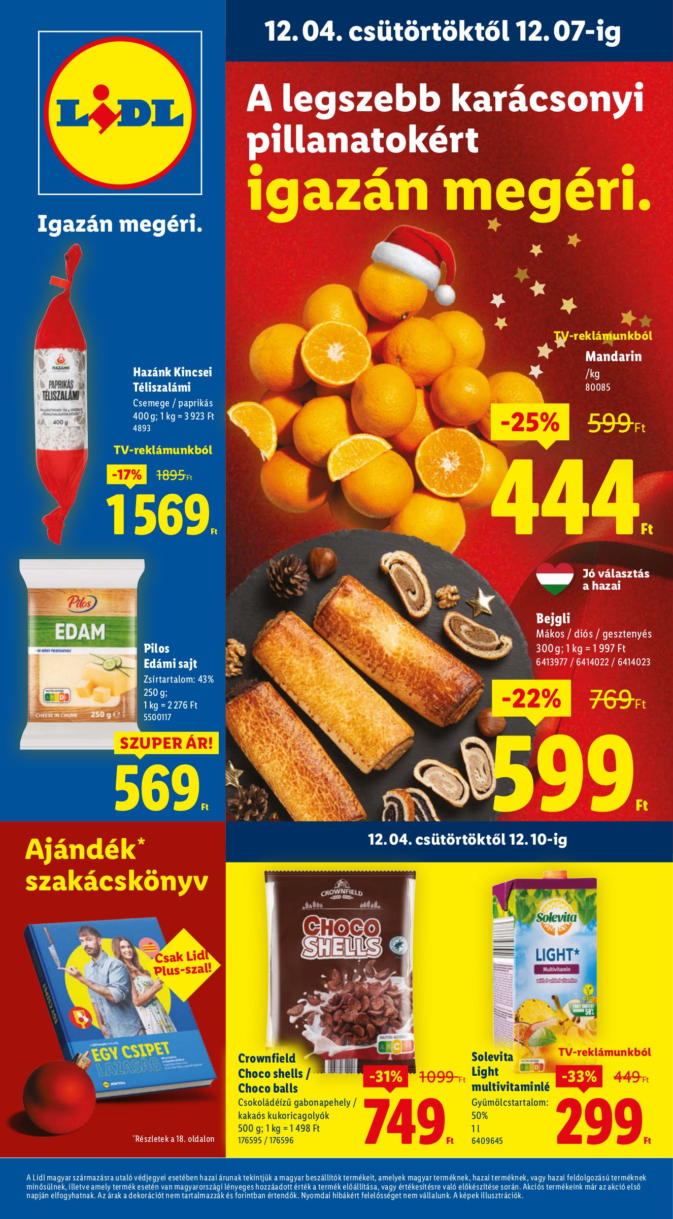 lidl - Lidl akciós újság, érvényes 12.04. - 12.10.