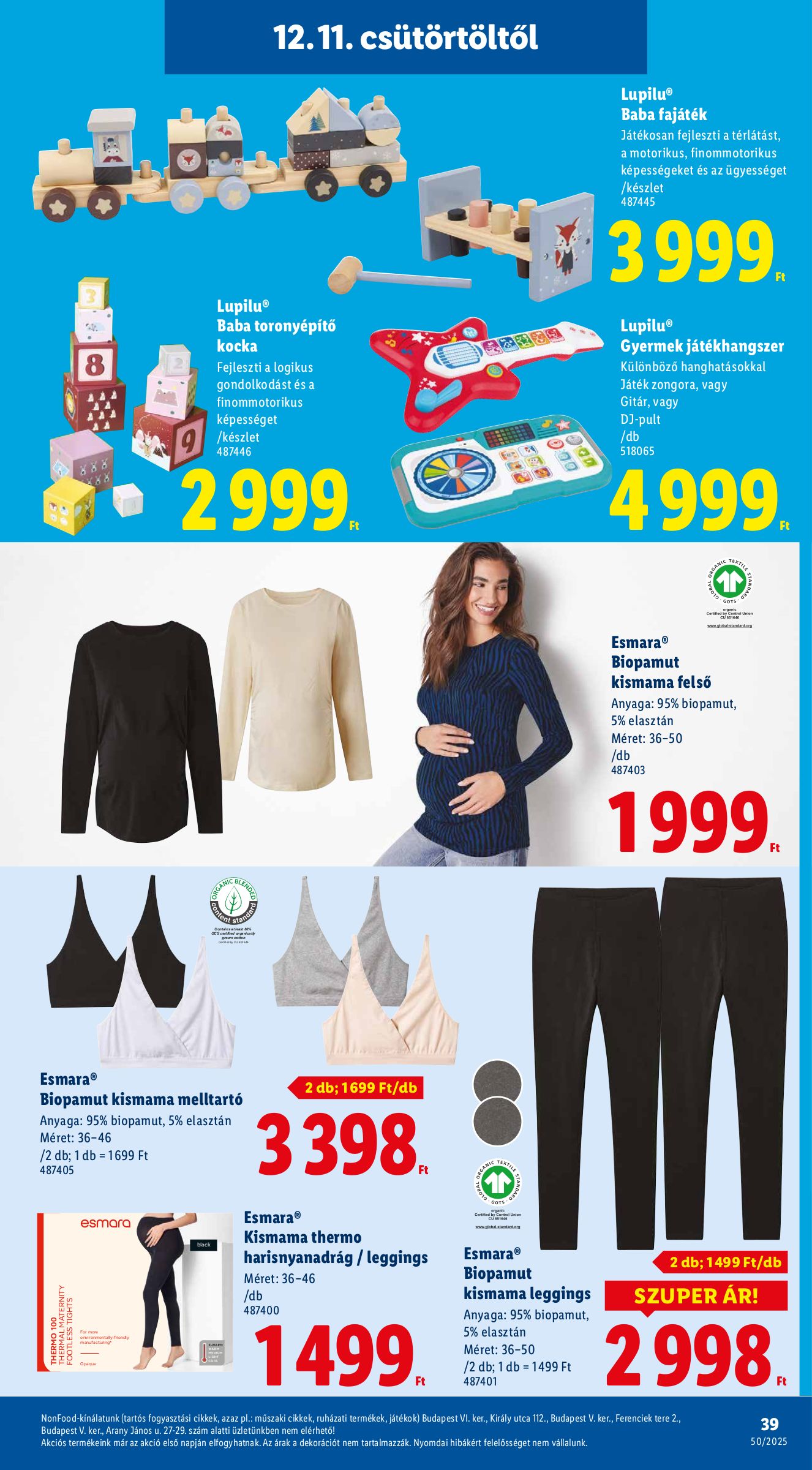 lidl - Lidl akciós újság, érvényes 12.11. - 12.17. - page: 39