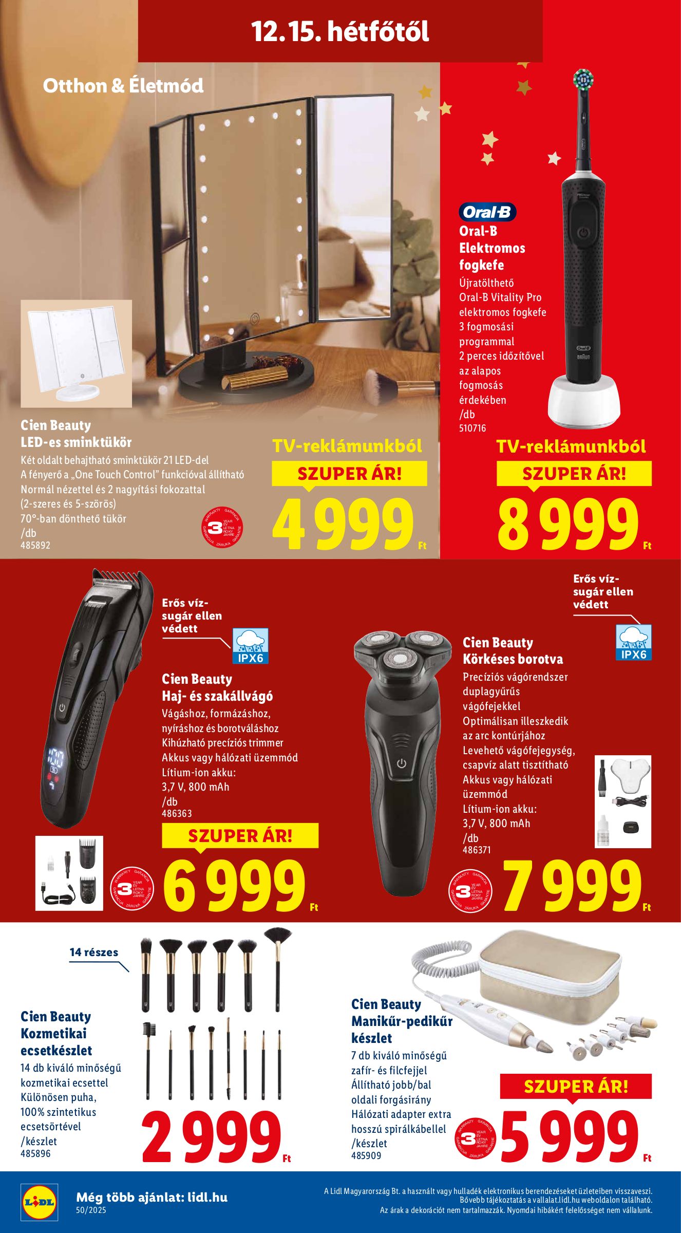 lidl - Lidl akciós újság, érvényes 12.11. - 12.17. - page: 50