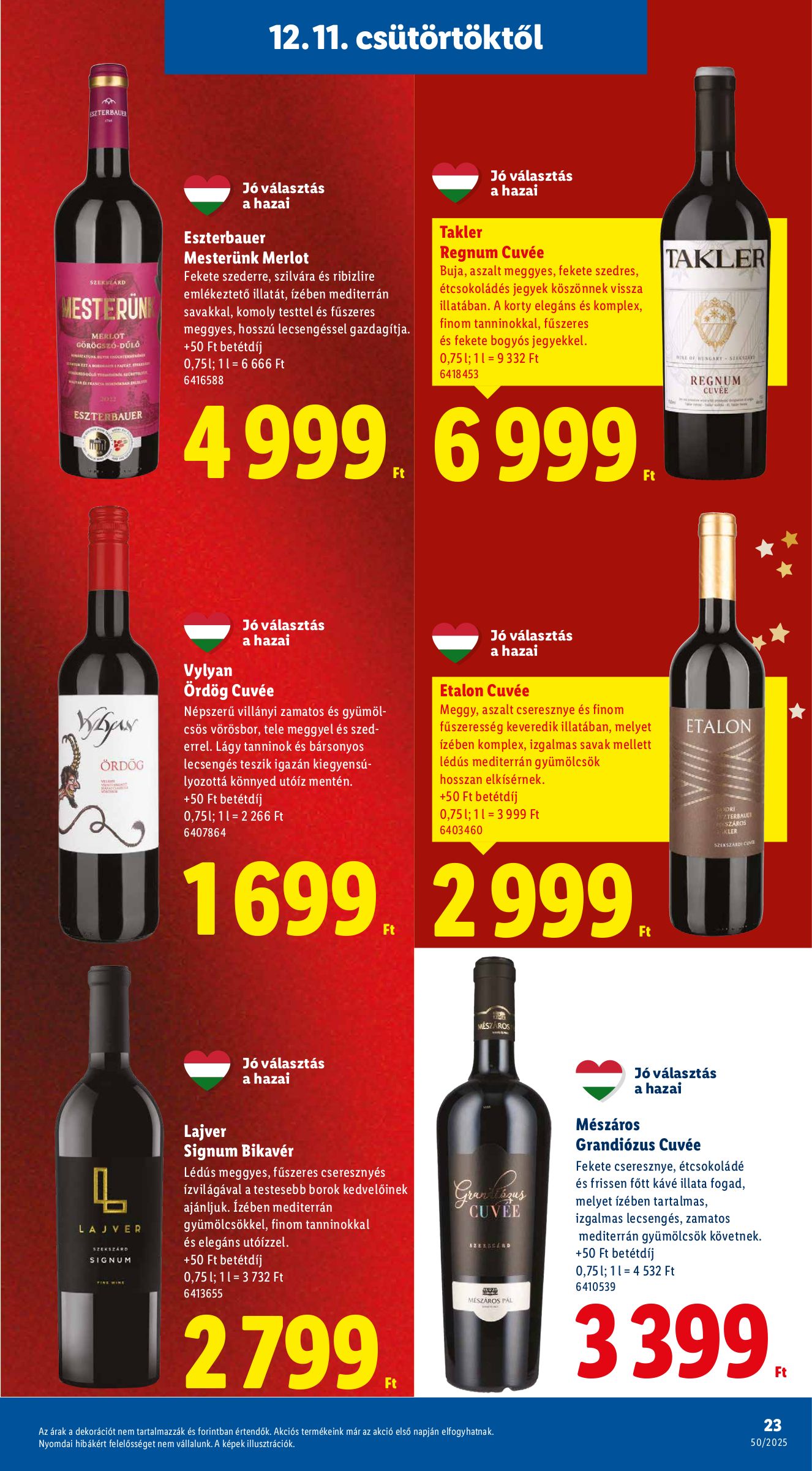 lidl - Lidl akciós újság, érvényes 12.11. - 12.17. - page: 23