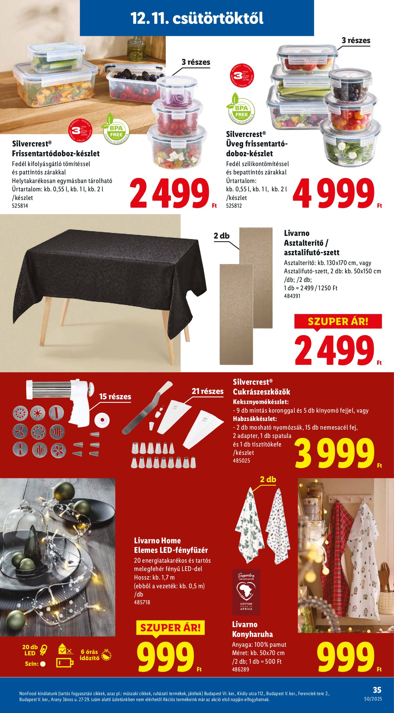 lidl - Lidl akciós újság, érvényes 12.11. - 12.17. - page: 35