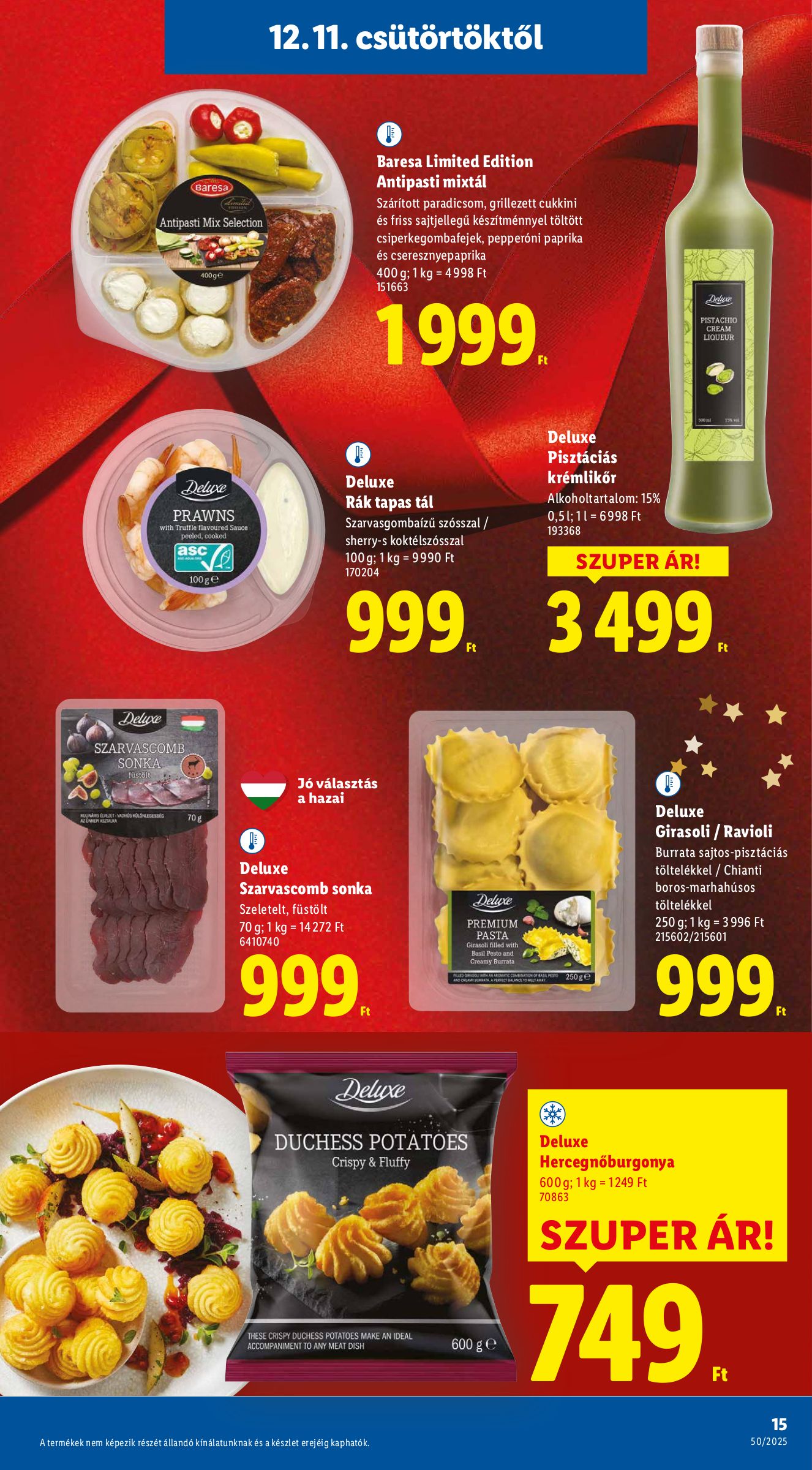 lidl - Lidl akciós újság, érvényes 12.11. - 12.17. - page: 15